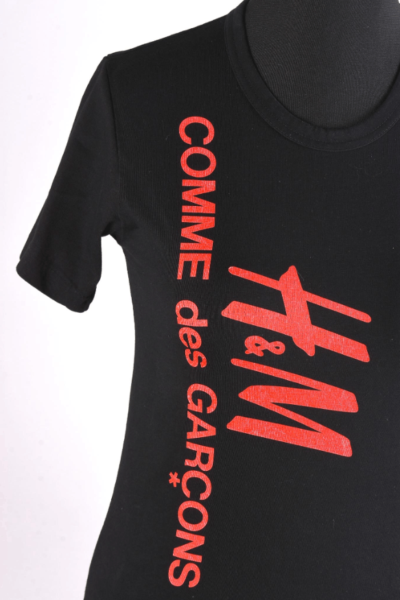 Comme des Garcons × H&M Women's Comme des Garçons x H&M Graphic Logo T-shirt Size S Size S / US 4 / IT 40 - 2 Thumbnail