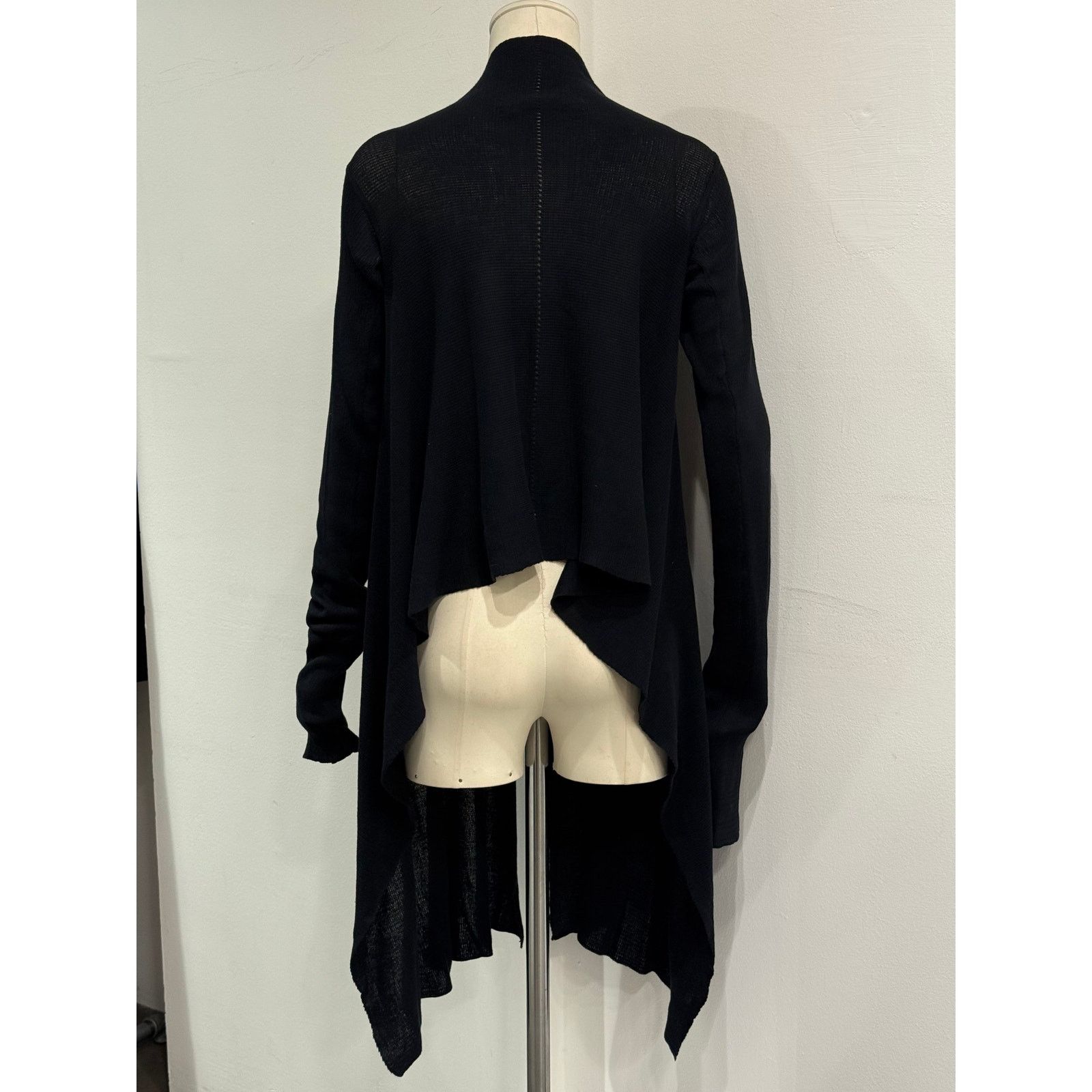 Rick Owens 2000s Rick Owens asymmetrical long cardigan Size S / US 4 / IT 40 - 8 Thumbnail