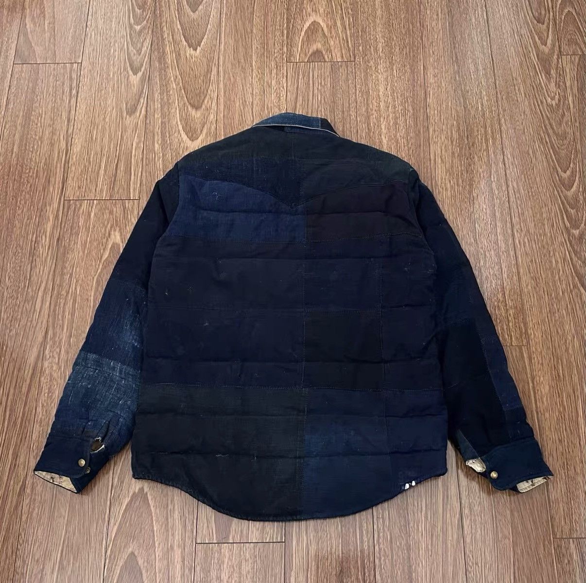 Visvim VISVIM ICT KERCHIEF DOWN JKT KOFU Vintage fabric down jacket Size US M / EU 48-50 / 2 - 2 Thumbnail