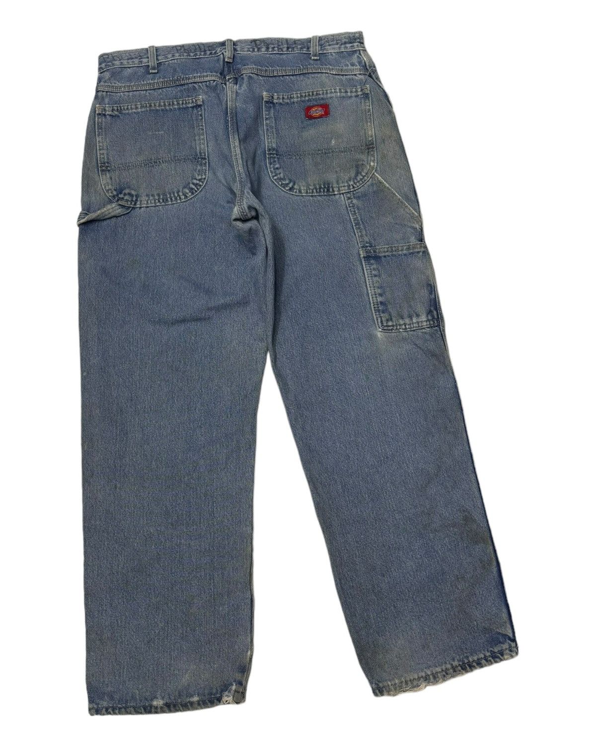 Dickies DICKIES BAGGY CARPENTER DENIM JEANS Size US 34 / EU 50 - 6 Thumbnail