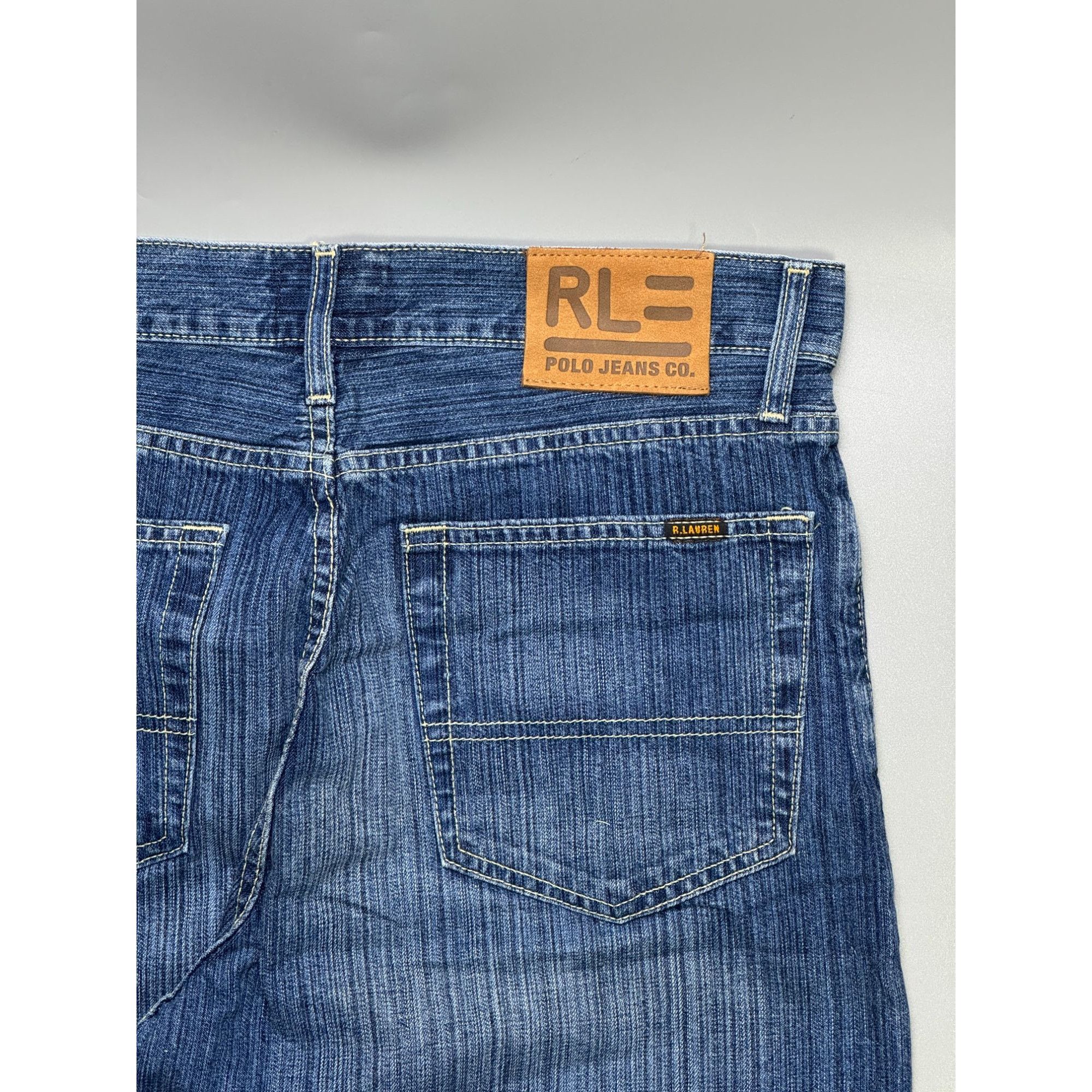 Polo Ralph Lauren Vintage Polo Jeans CO. Ralph Lauren Denim Jeans (Y1140) Size US 31 - 14 Thumbnail