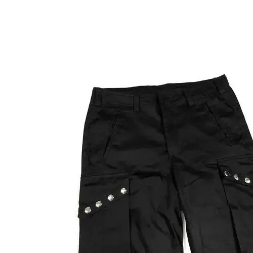 Other zipper rivet flared yuppie punk remake cargo pants Size US 30 / EU 46 - 2 Thumbnail