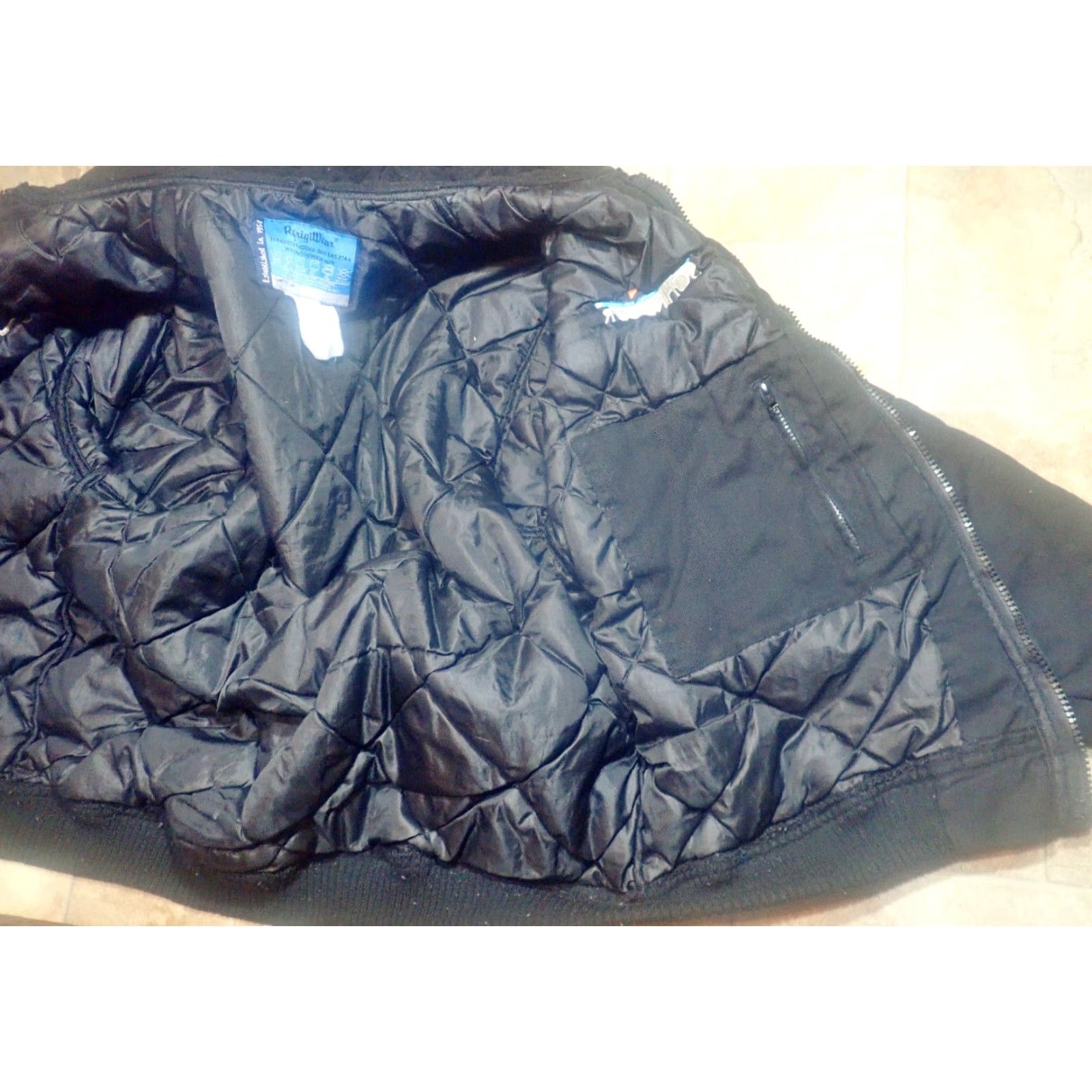 Refrigiwear VINTAGE Refrigiwear ComfortGuard Jacket Mens XL Black Size US XL / EU 56 / 4 - 6 Thumbnail