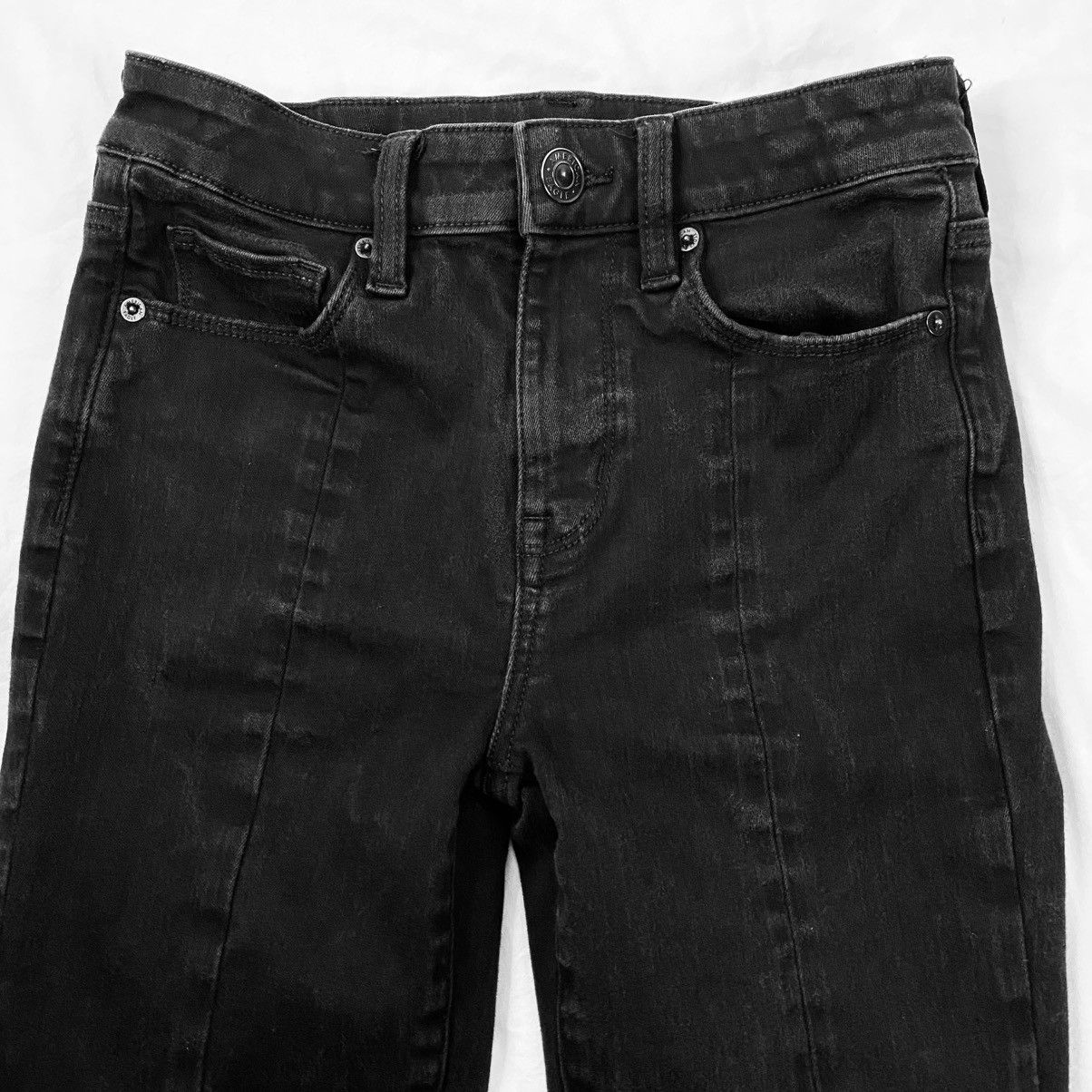 American Eagle Outfitters American Eagle Jeans Women's Black Sz 4 Stretch EUC Size 27" / US 4 / IT 40 - 3 Thumbnail