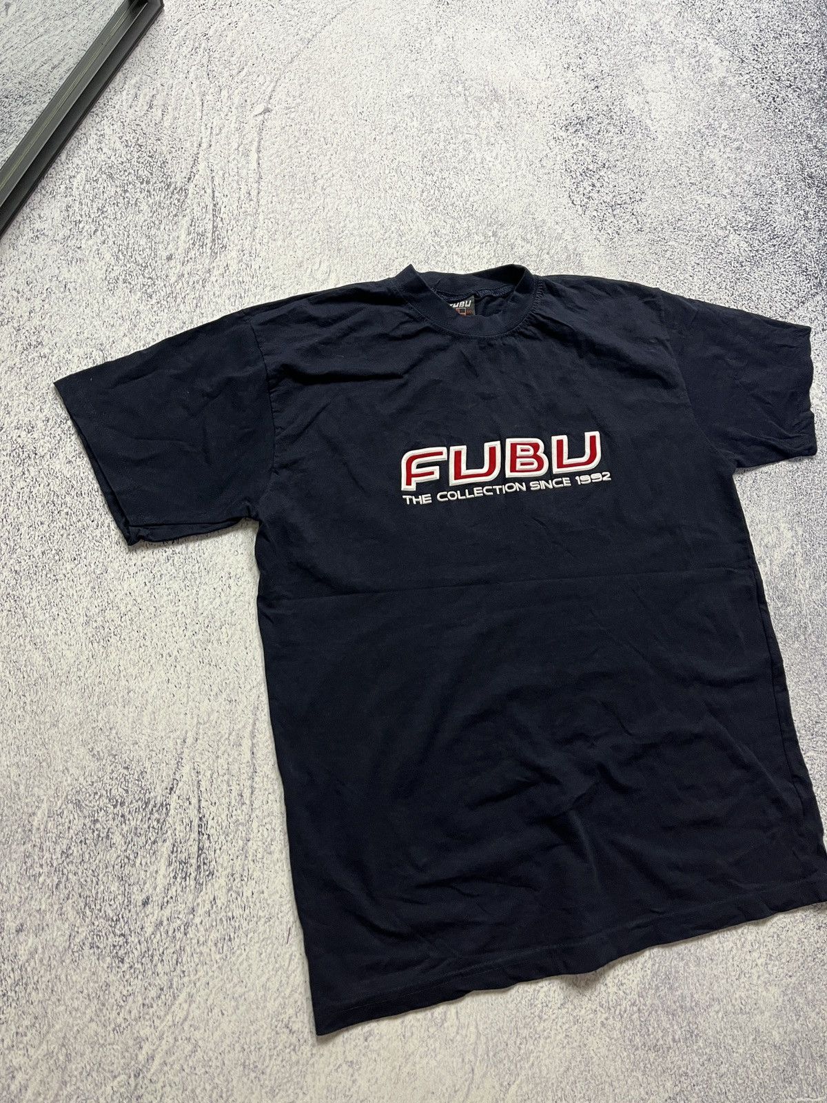 Fubu × Vintage Vintage Fubu The Collection T-Shirt Big Logo Rap USA Hip Hop Size US L / EU 52-54 / 3 - 4 Thumbnail