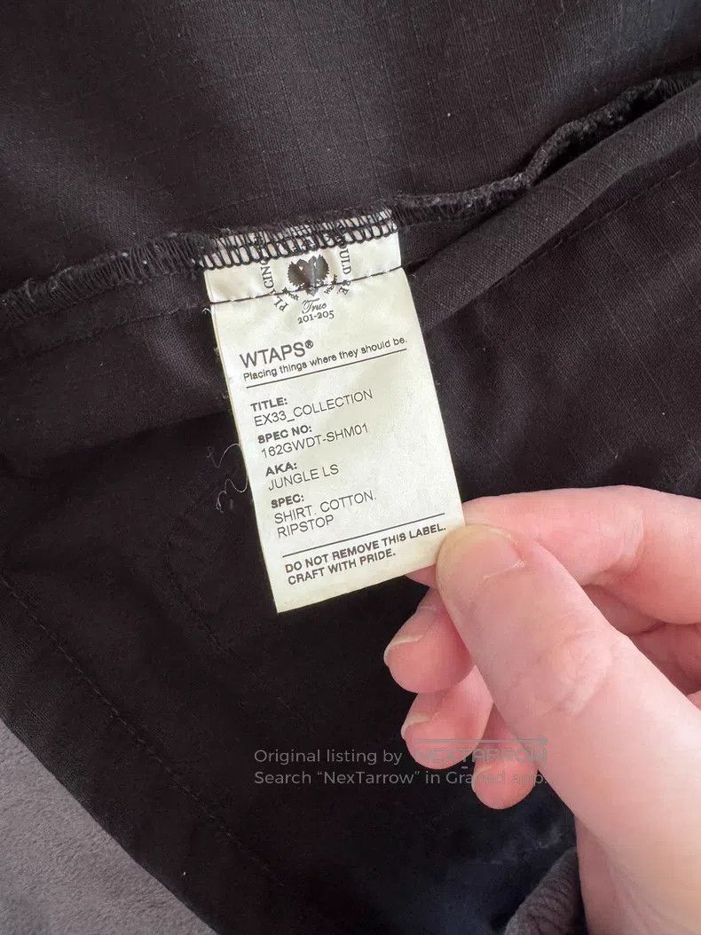 Wtaps Wtaps Diagonal four-pocket jacket Size US S / EU 44-46 / 1 - 6 Thumbnail