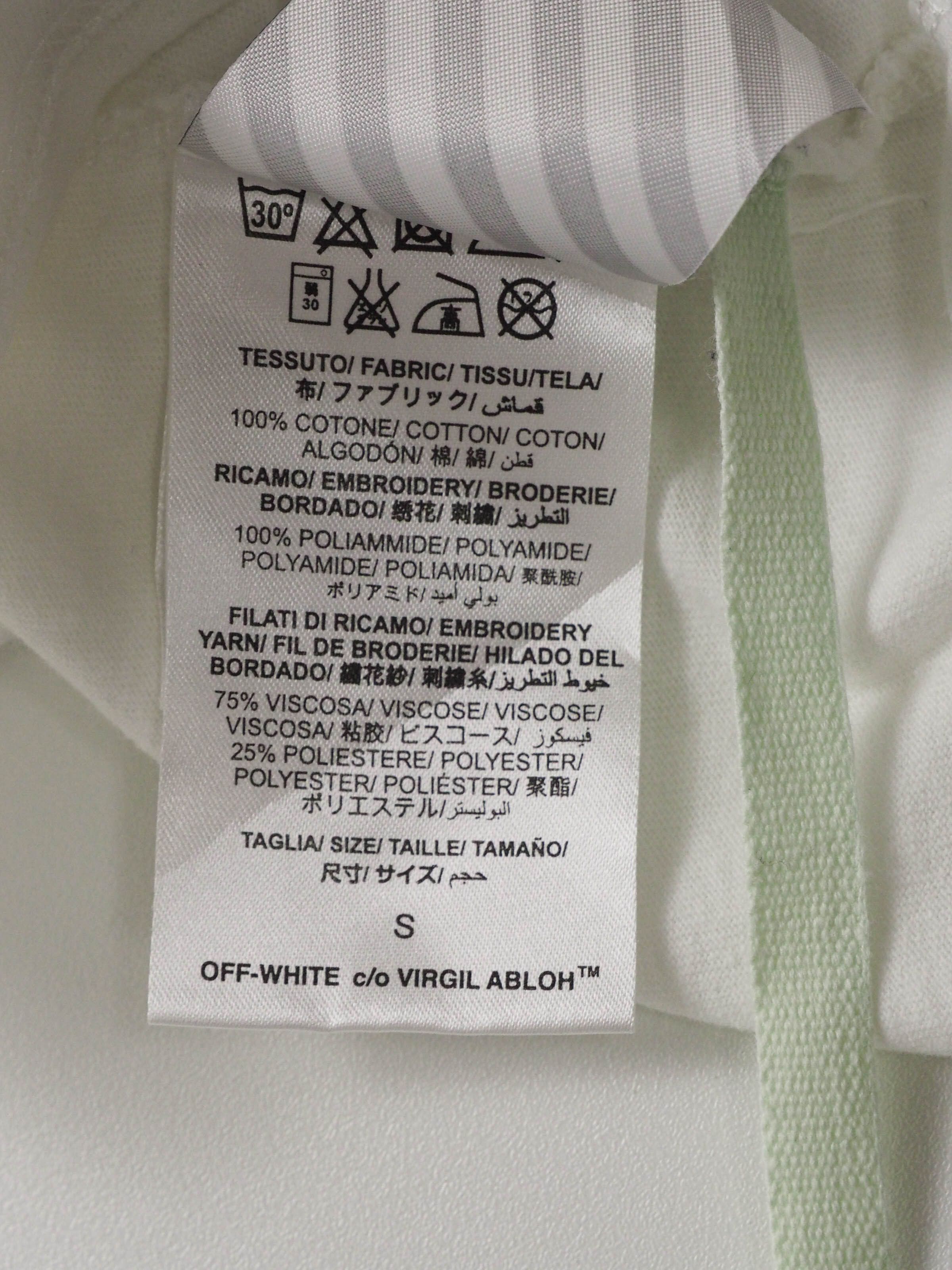 Off-White Off-White c/o Virgil Abloh Dual Scorpion T-Shirt Size US S / EU 44-46 / 1 - 15 Thumbnail