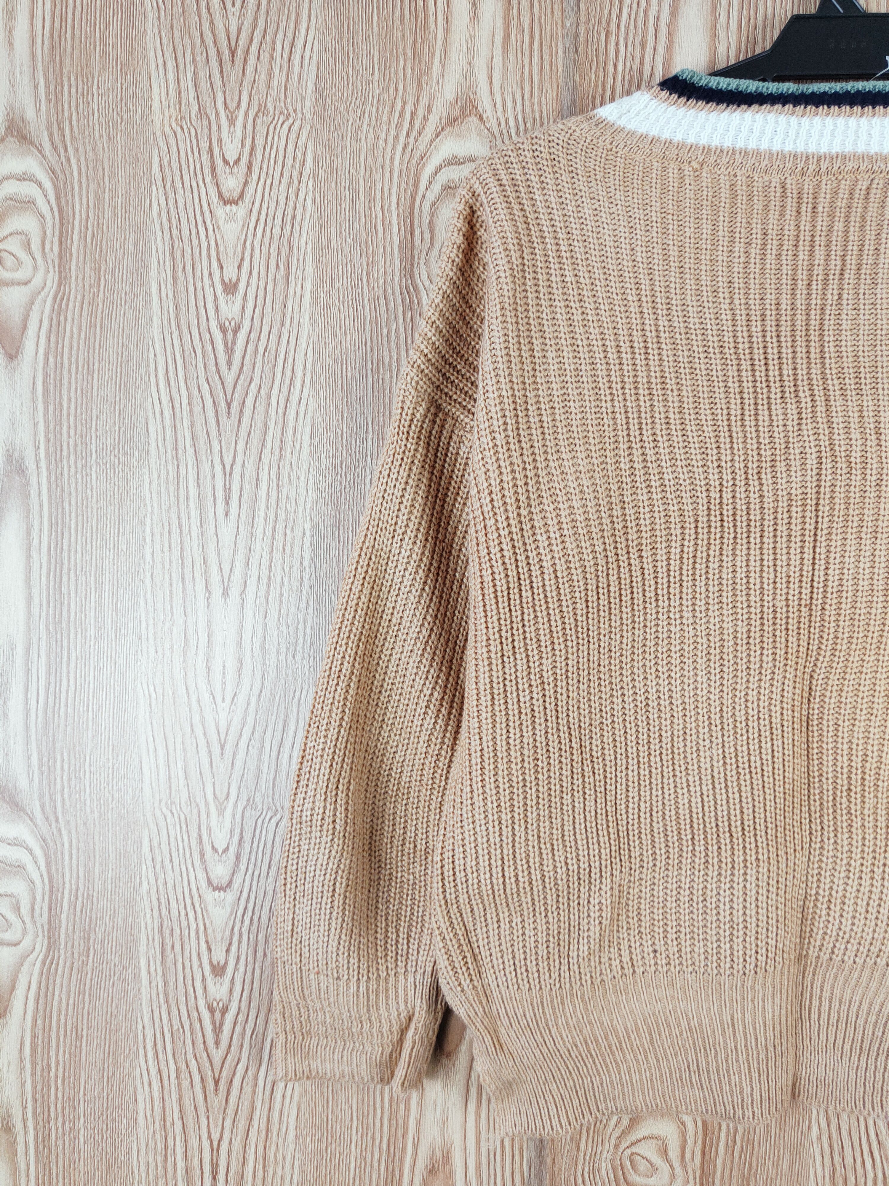 Japanese Brand × Vintage Japanese Brand Brown Knitwear Sweatshirts #W360 Size M / US 6-8 / IT 42-44 - 8 Thumbnail