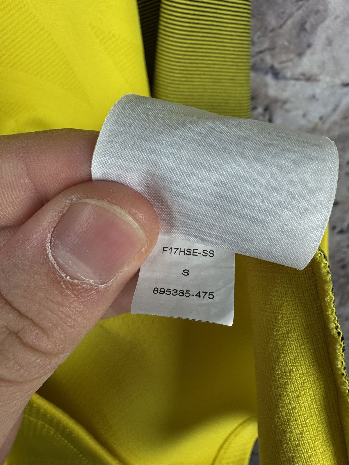 Nike Nike Tottenham Hotspur Training Top 1/4 Zip Yellow Soccer Size US S / EU 44-46 / 1 - 12 Thumbnail