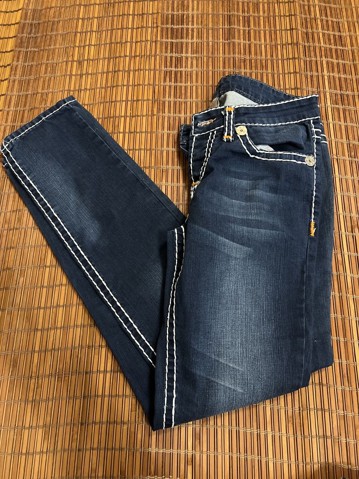 True Religion True Religion Tori Super T Denim Skinny Jeans Size 31" - 3 Thumbnail