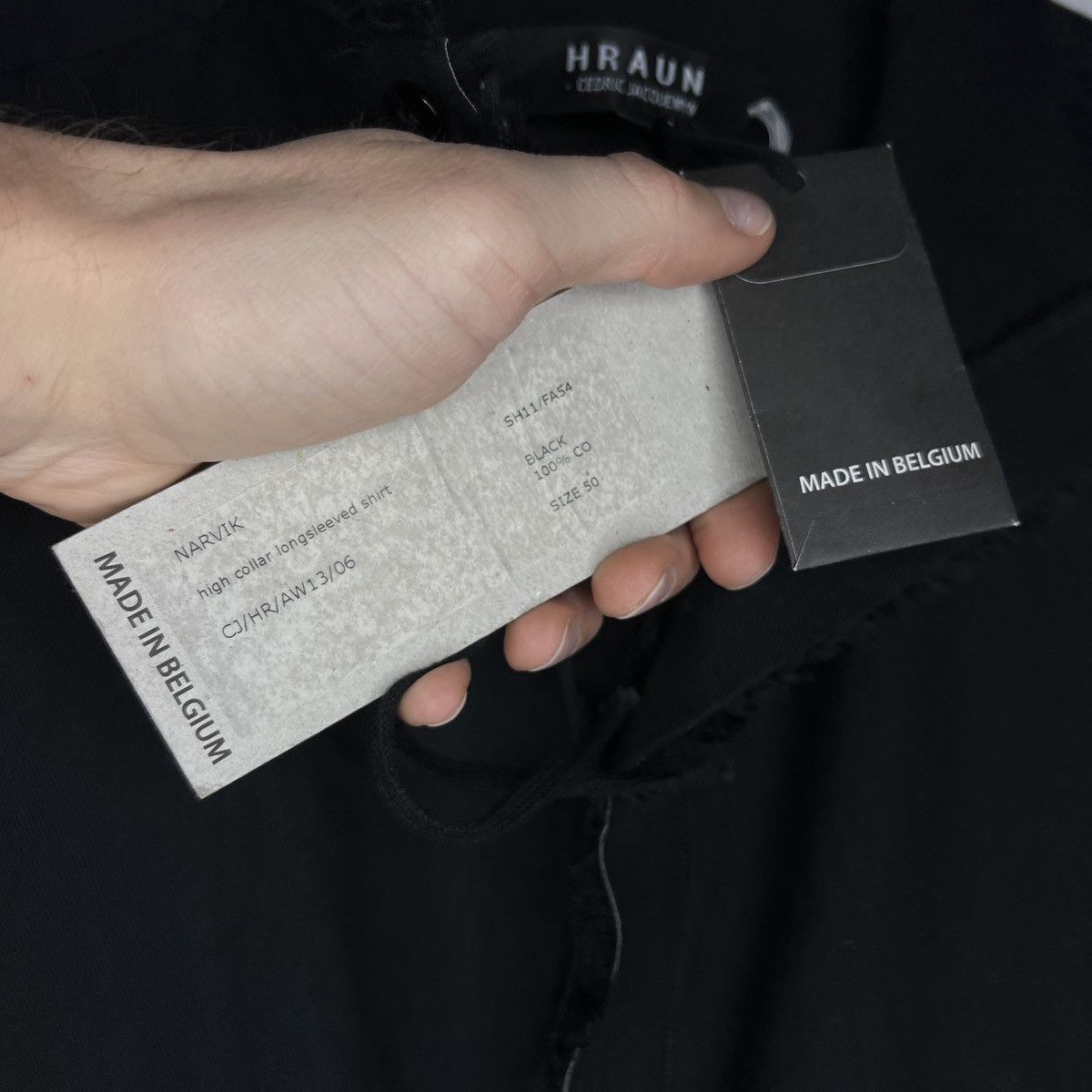 Cedric Jacquemyn Cedric Jacquemyn Hraun High Collar Longsleeve Shirt Black Size US M / EU 48-50 / 2 - 6 Thumbnail