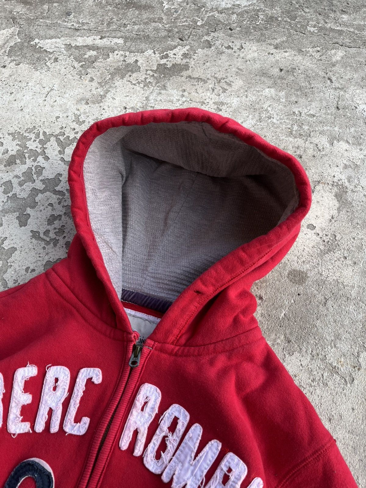 Abercrombie & Fitch × Hysteric Glamour × If Six Was Nine Vintage Abercrombie Big Logo Zip Hoodie like LGB Diesel Y2K Size US M / EU 48-50 / 2 - 6 Thumbnail