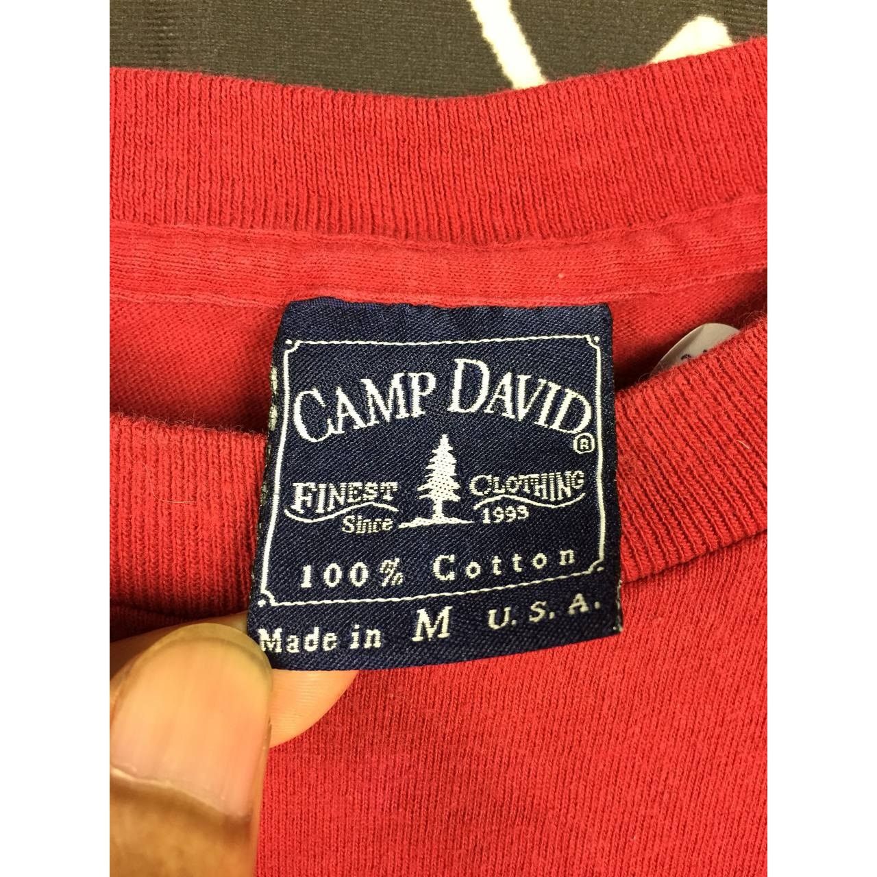 Camp David × Vintage Vtg Camp David Sunset Beach North Carolina Embroidery Tee Size US M / EU 48-50 / 2 - 14 Thumbnail
