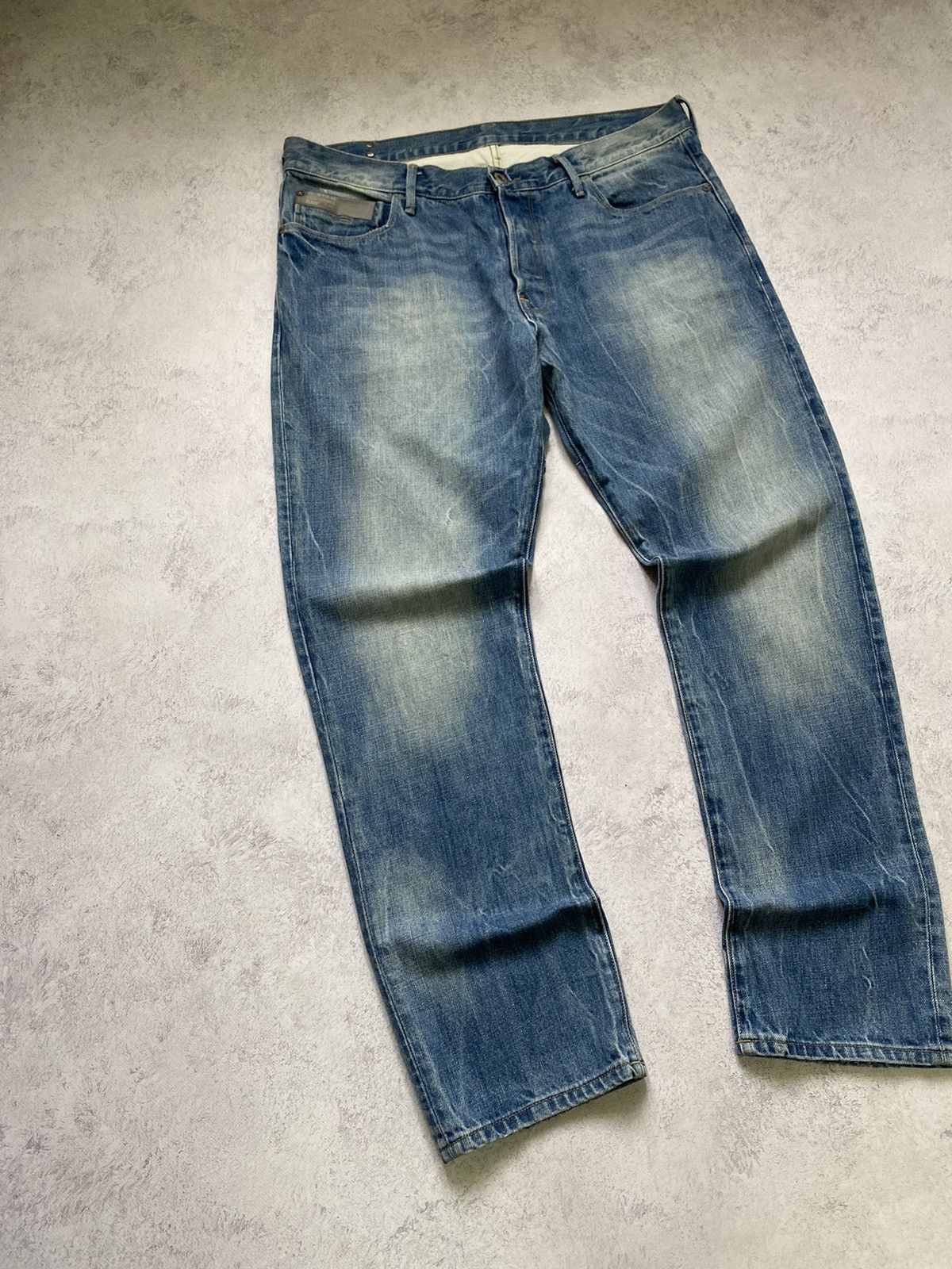 G-Star G Star Raw Denim Vintage Men’s Blue Faded Pants Size 36 Size US 36 / EU 52 - 7 Thumbnail