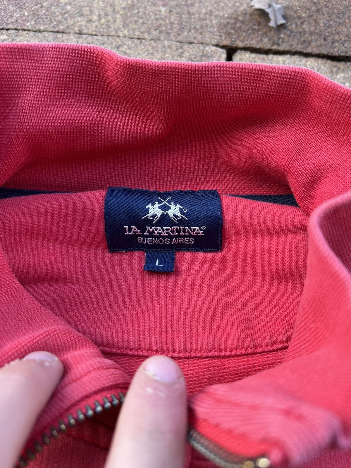 La Martina Porsche Thrashed Zip Sweatshirt Bomber La Martina polo Size US L / EU 52-54 / 3 - 6 Thumbnail