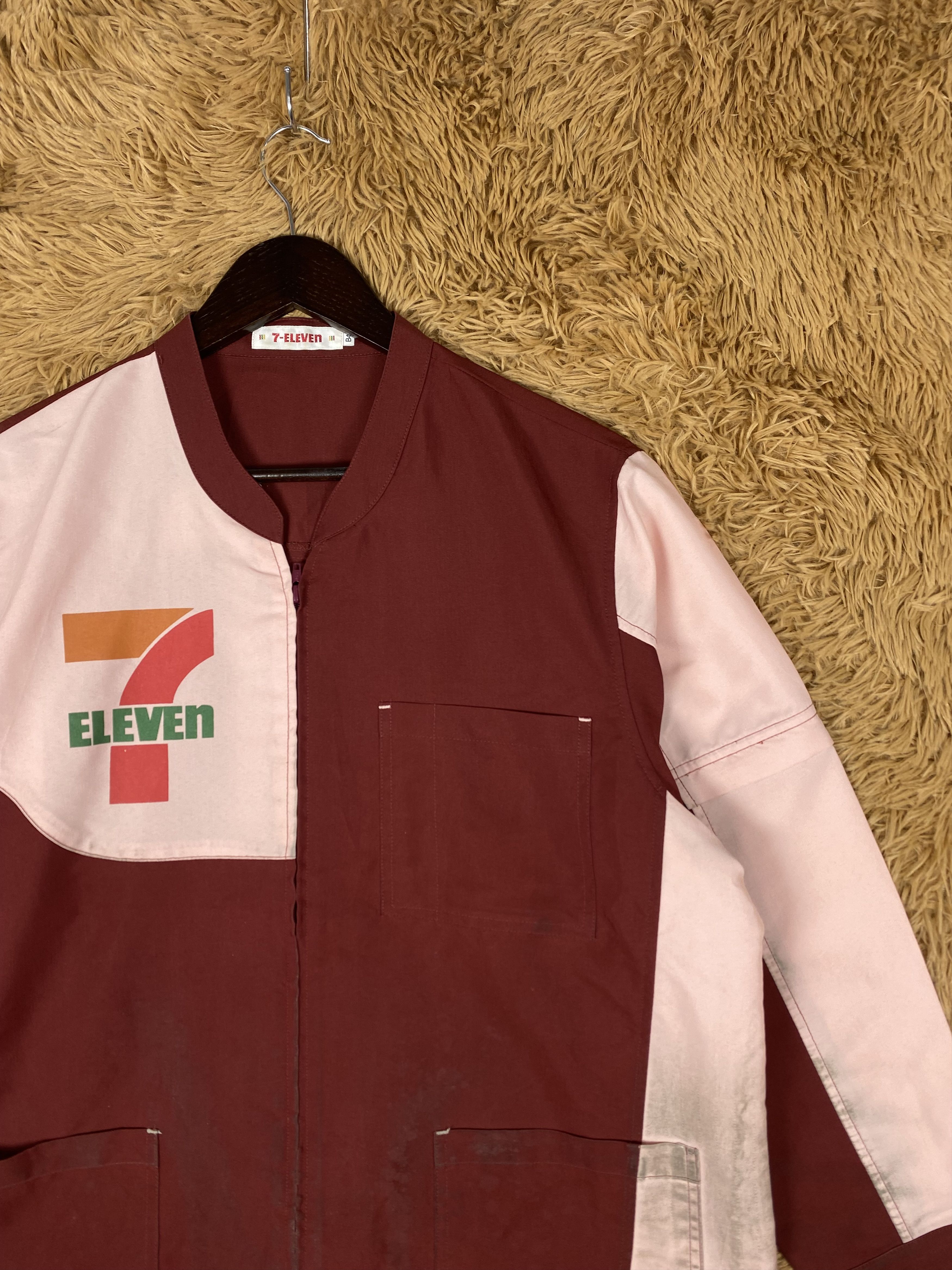 Japanese Brand Vintage 7 Eleven Zip Up Jacket DJ1067 Size US S / EU 44-46 / 1 - 3 Thumbnail
