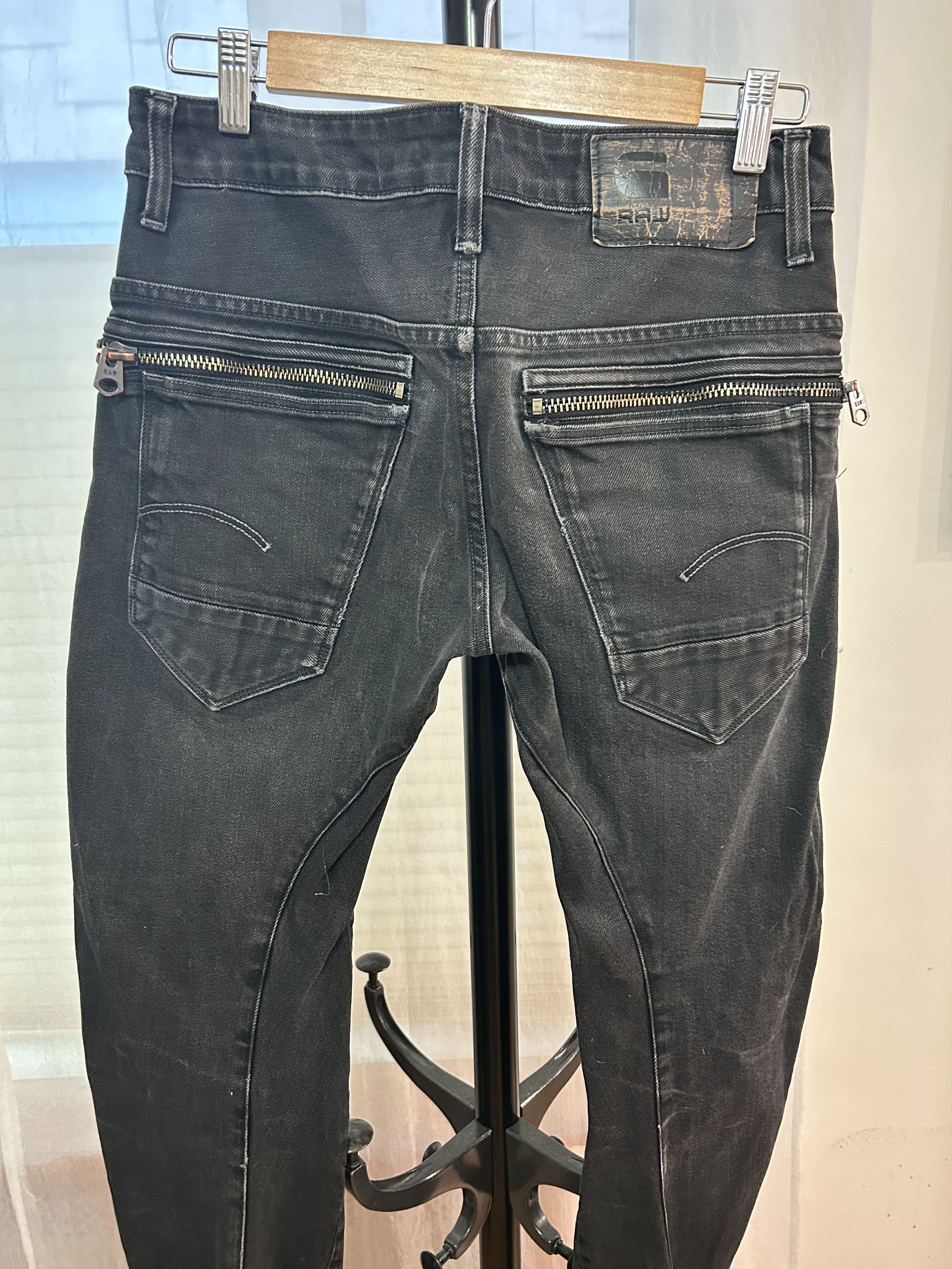 G-Star G Star - Raw Arc Zip 3D Slim Jeans Size US 31 - 3 Thumbnail