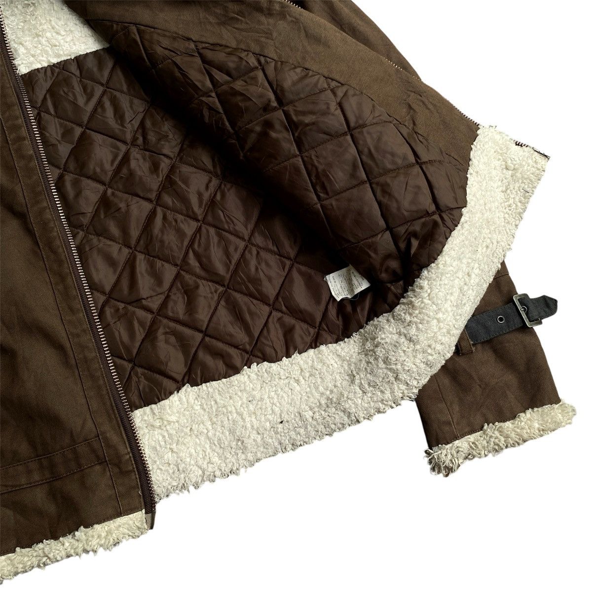 Japanese Brand × Vintage Vintage Japanese Brand Sheepskin Warm Shearling Jacket Fur Size US M / EU 48-50 / 2 - 5 Thumbnail