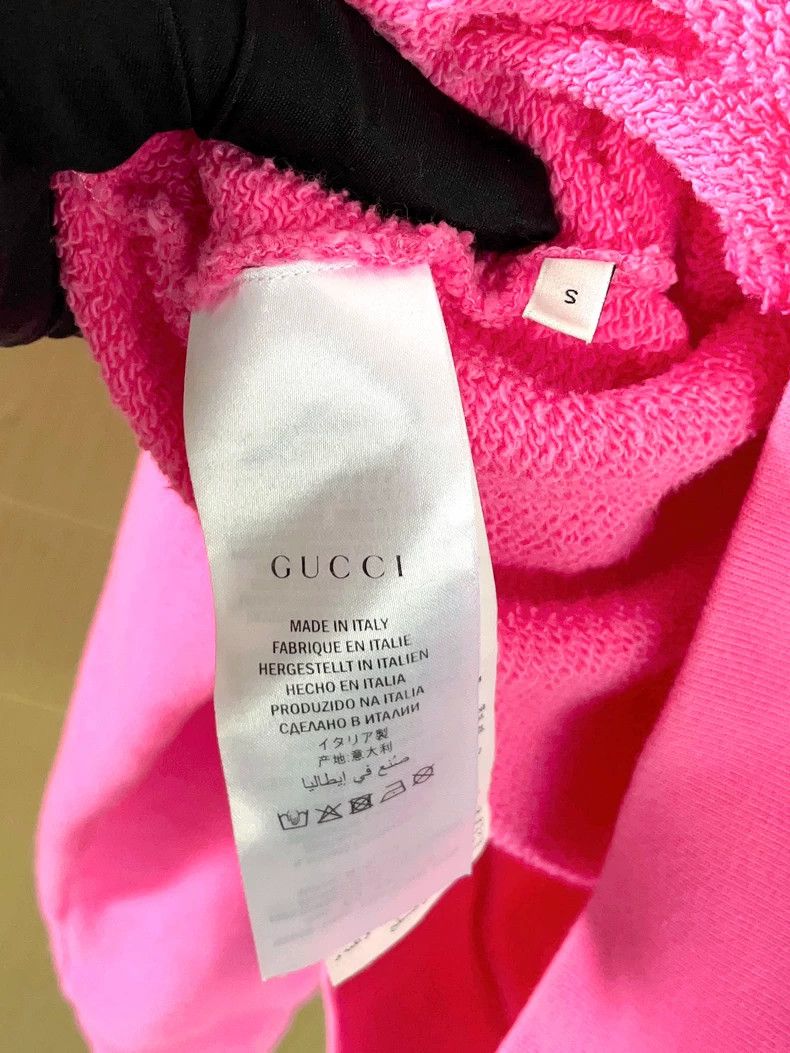 Gucci Gucci Rose pink Fadou Boston terrier rhinestone logo sweat Size S / US 4 / IT 40 - 8 Thumbnail