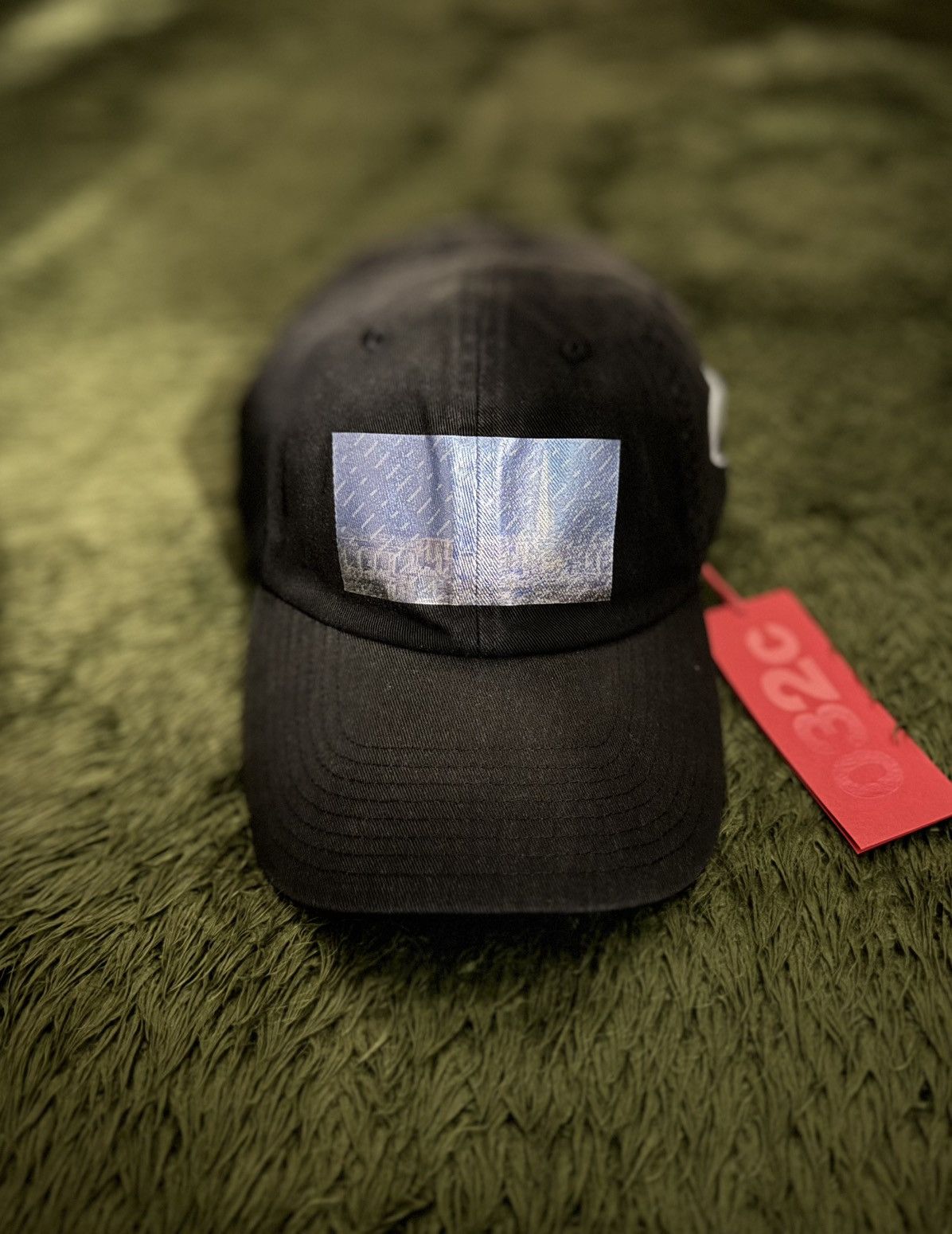 032c [OS] 032C Seoul Exclusive Washed Cap – Black Size ONE SIZE - 1 Thumbnail