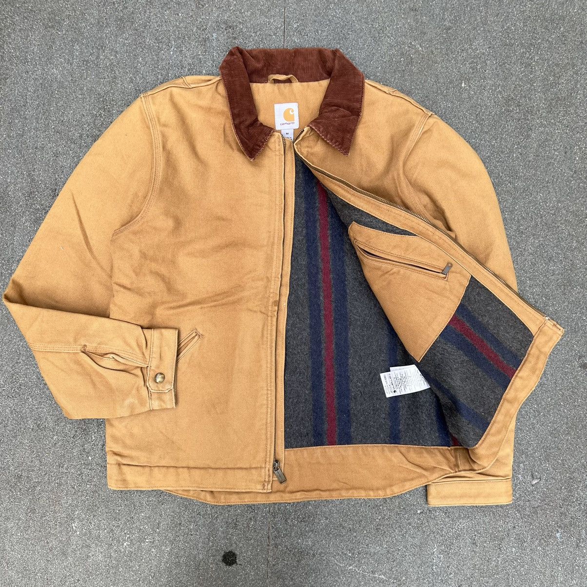 Carhartt × Vintage Vintage Carhartt Detroit Jacket 103828 BRN Size US M / EU 48-50 / 2 - 6 Thumbnail