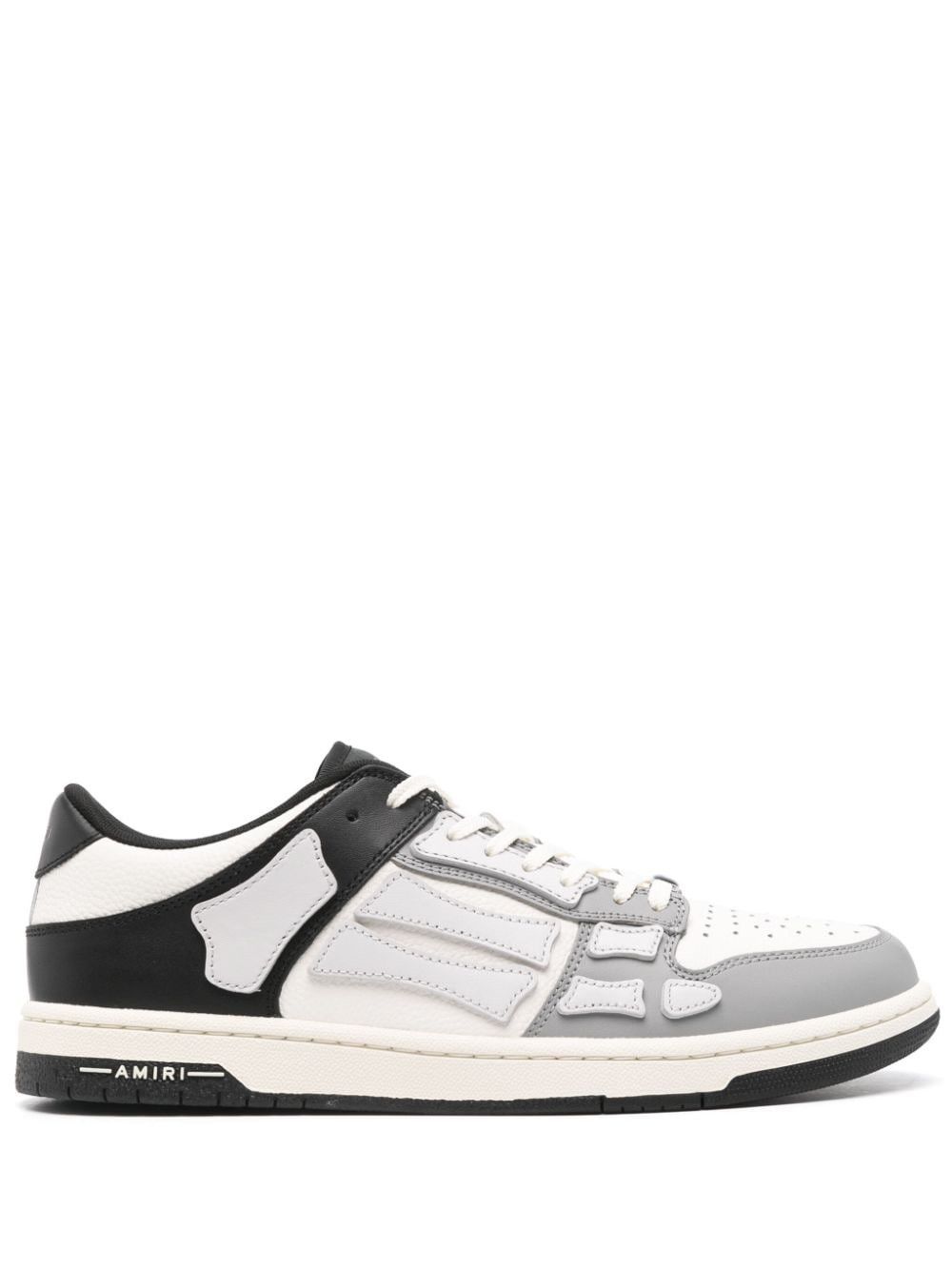 Amiri o1s1wg110625 Two-Tone Skelton Low-Top Sneakers in Multicolor Size US 10 / EU 43 - 1 Thumbnail