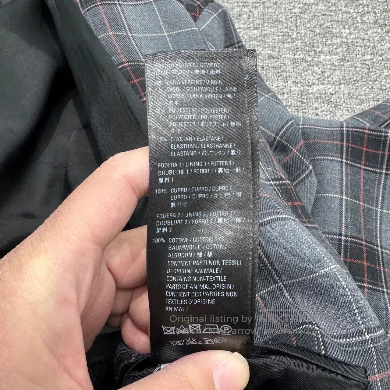Balenciaga Balenciaga Plaid Checkered Blazer Jacket. Size US L / EU 52-54 / 3 - 4 Thumbnail