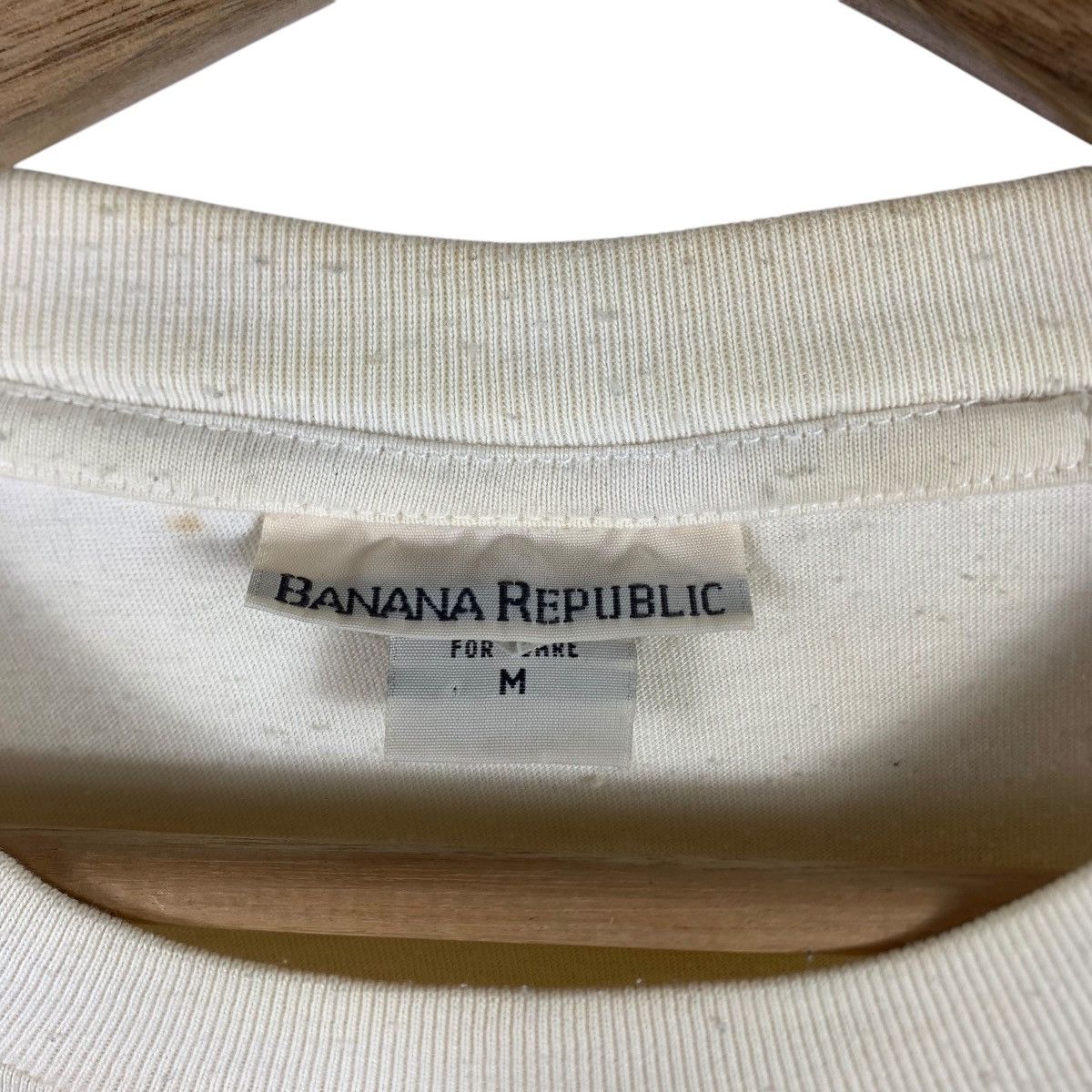 Banana Republic × Vintage Vintage 90s Banana Republic Short Sleeve Shirt Size US M / EU 48-50 / 2 - 8 Thumbnail