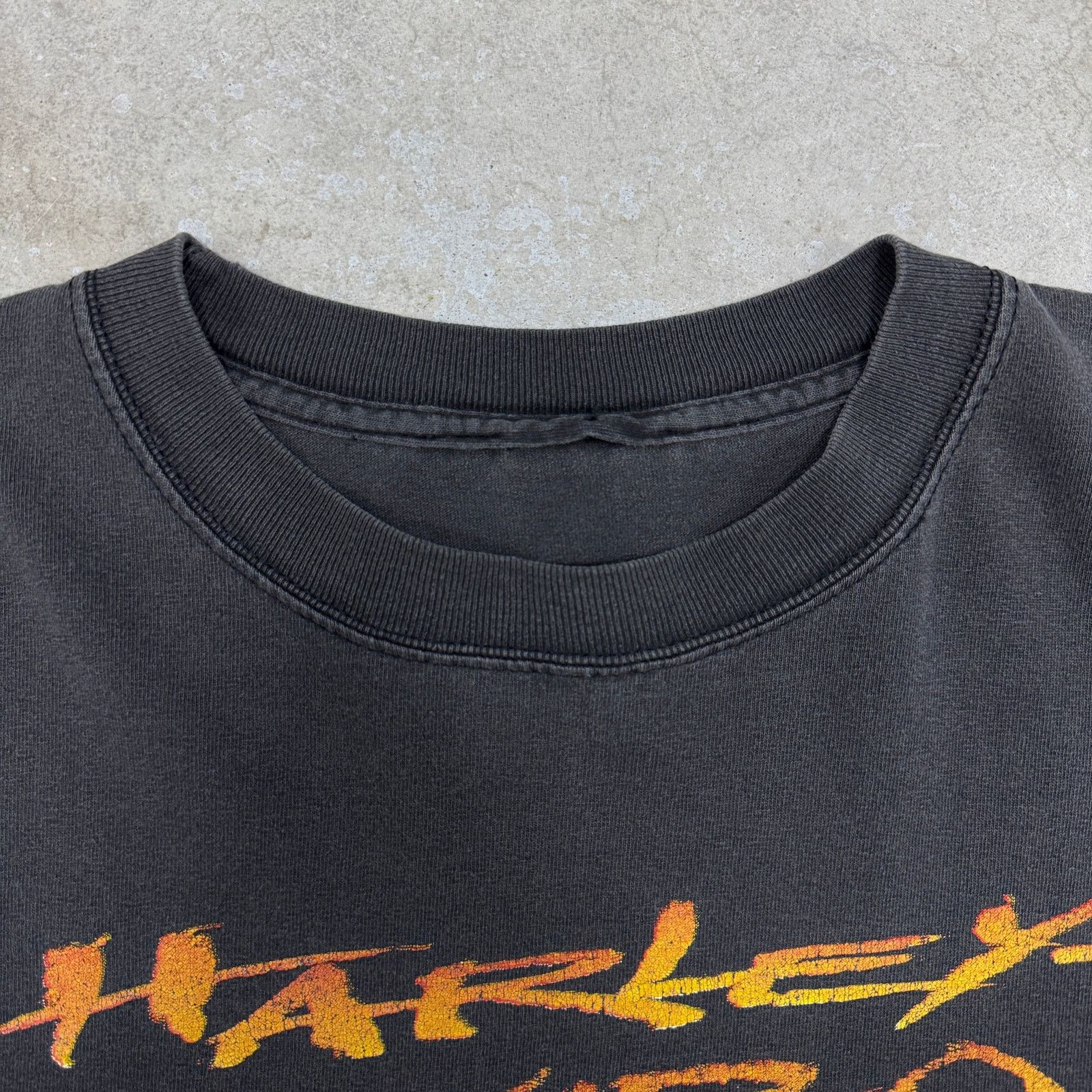 Harley Davidson Vintage Harley Davidson Flame Longsleeve Size US XL / EU 56 / 4 - 6 Thumbnail