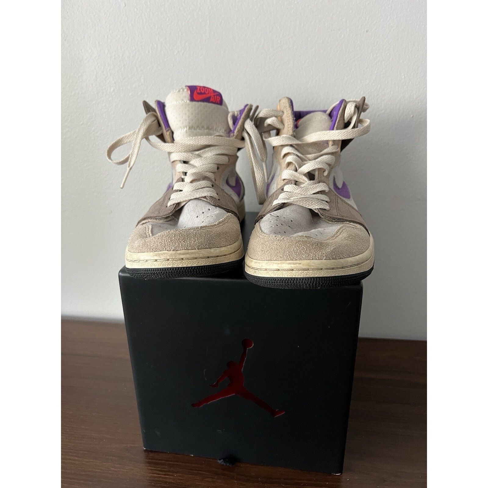 Nike Nike Air Jordan 1 Zm Mens Palomino Berry Fashion Sneakers 8 Size US 8 / EU 41 - 3 Thumbnail