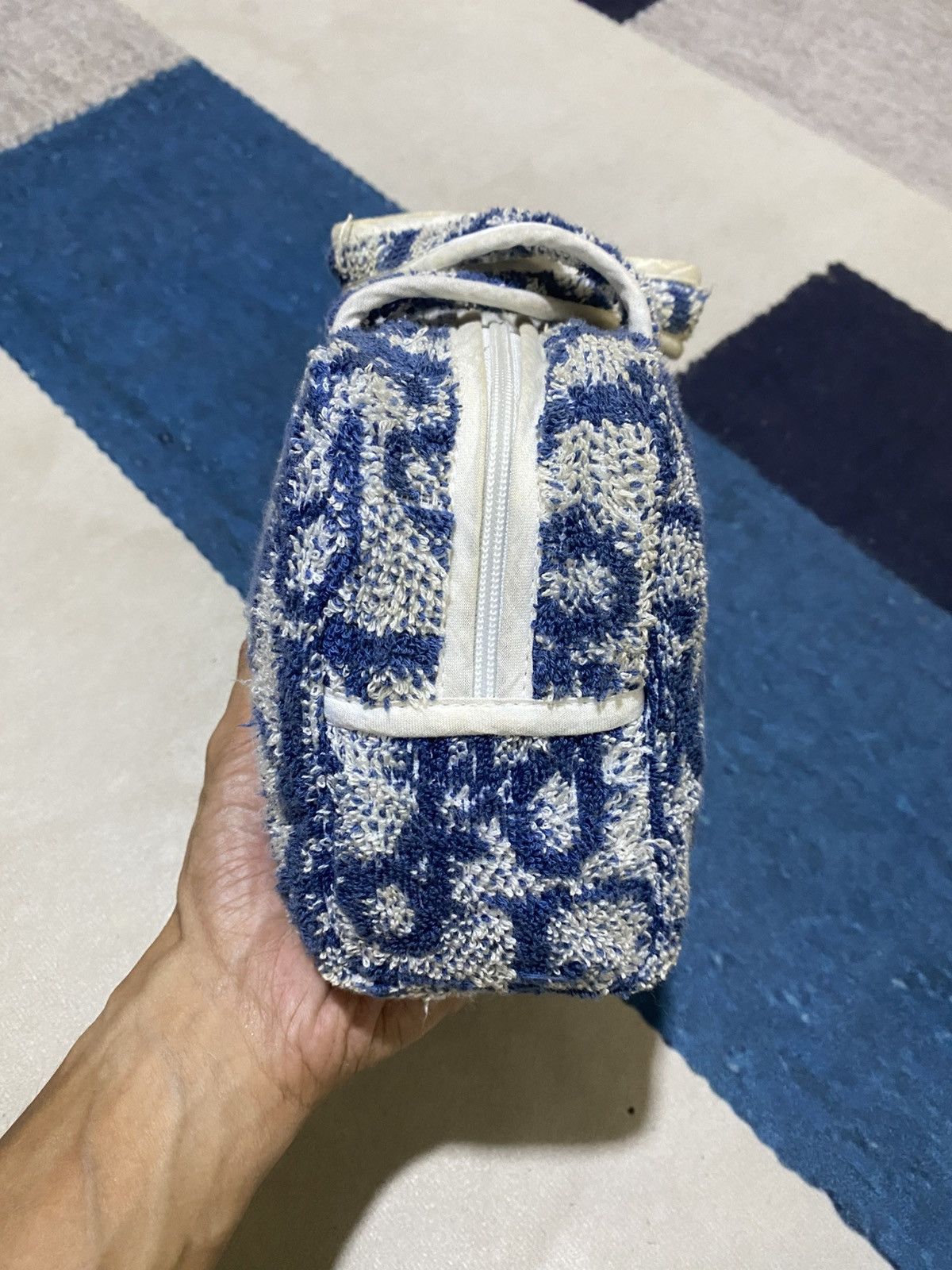 Dior Vintage Christian Dior Trotter Terry Cloth Mini Bag Size ONE SIZE - 9 Thumbnail