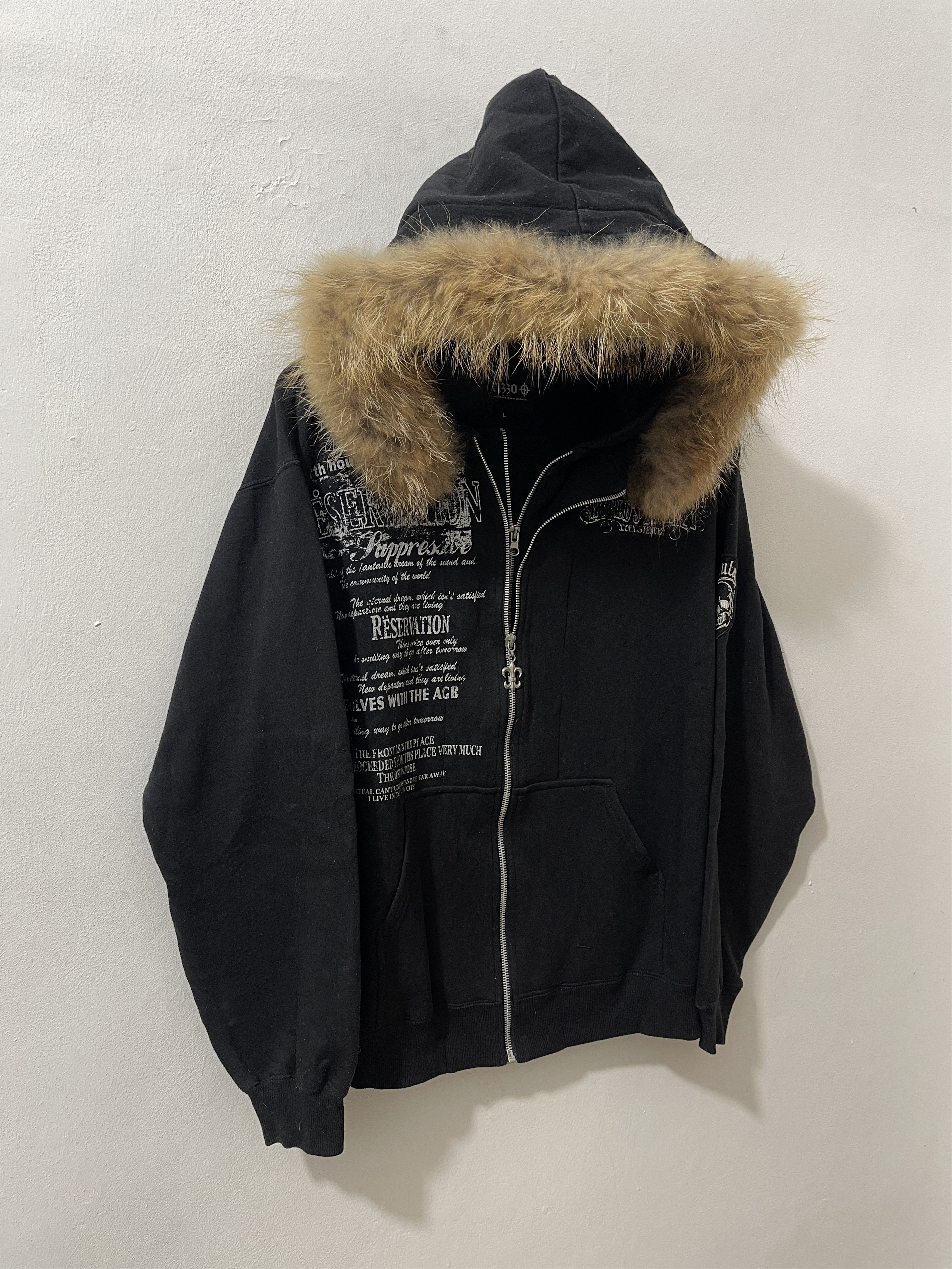 Japanese Brand 2000s Rerizzo Japan Archive Punk Vkei Opium Style Hoodie Size US L / EU 52-54 / 3 - 3 Thumbnail