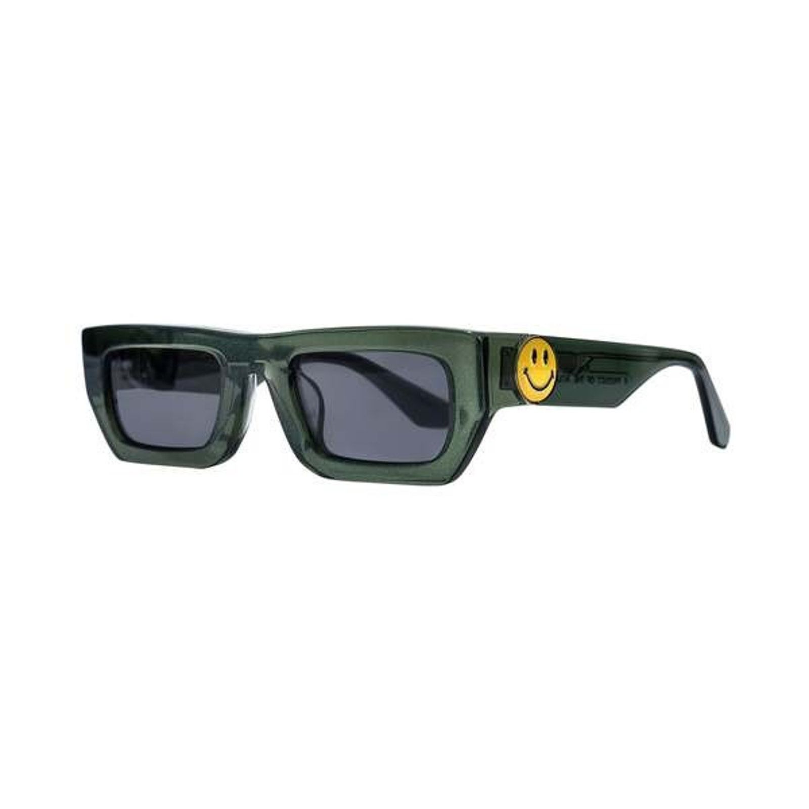 Market Market Studio Sunglasses In Green Acetate / Black Lense Size ONE SIZE - 1 Thumbnail