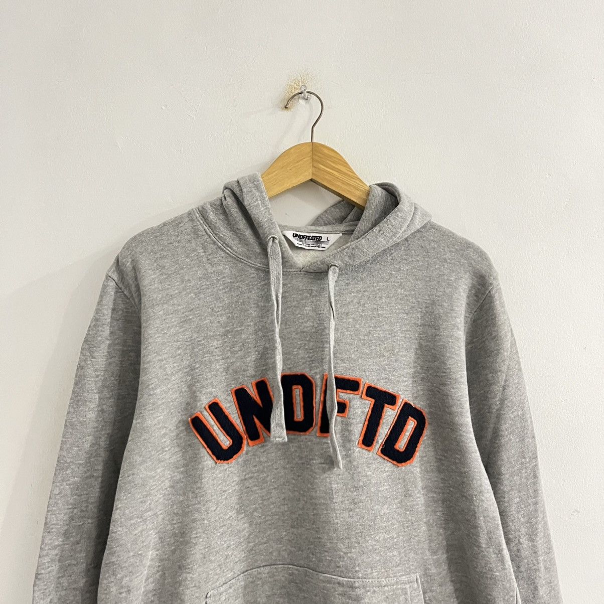 Undefeated Undefeated Streetwear UNDFTD Logo Grey Hoodie Size US L / EU 52-54 / 3 - 2 Thumbnail