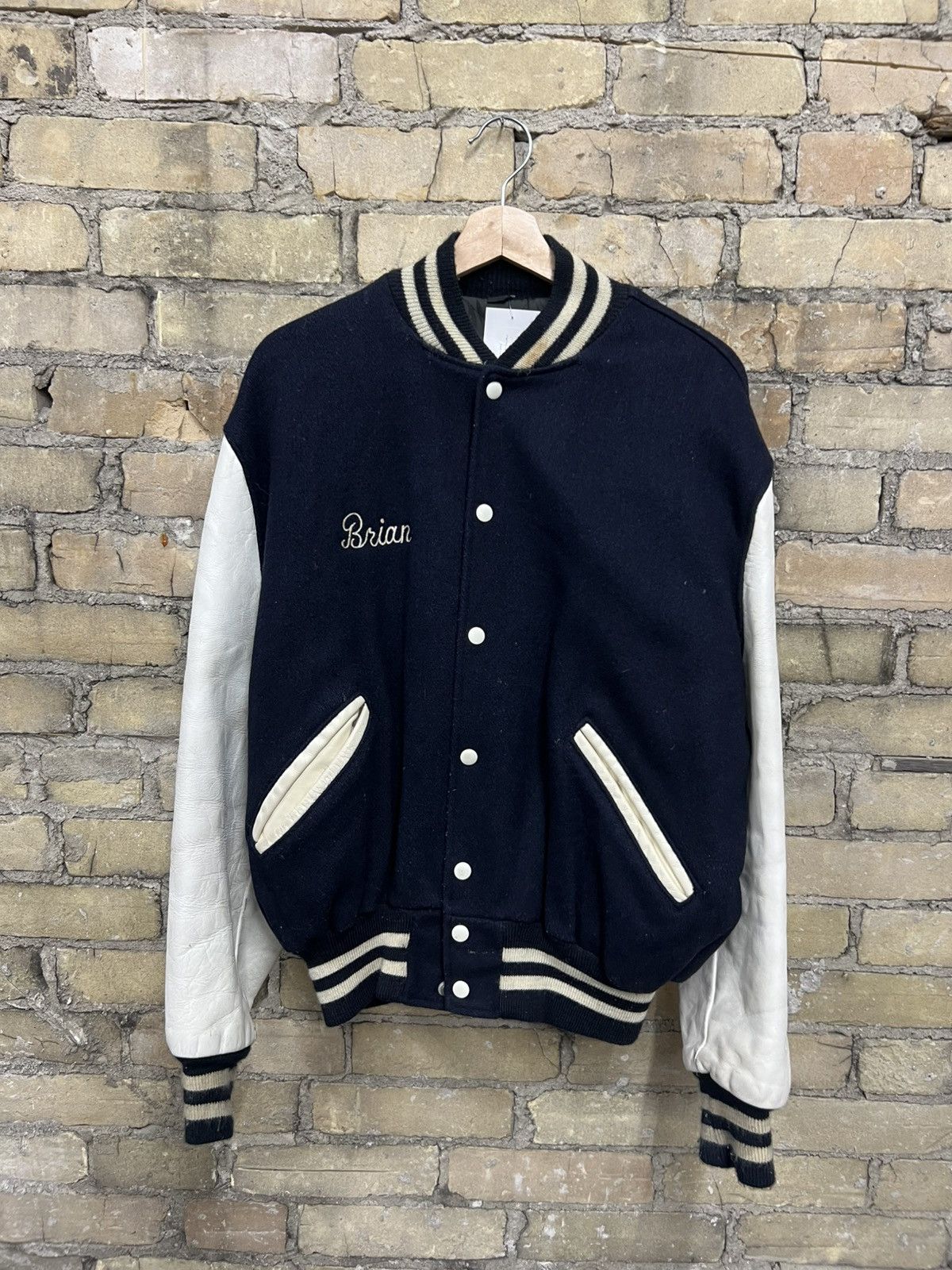 Vintage Varsity Jacket Frontier DeLong