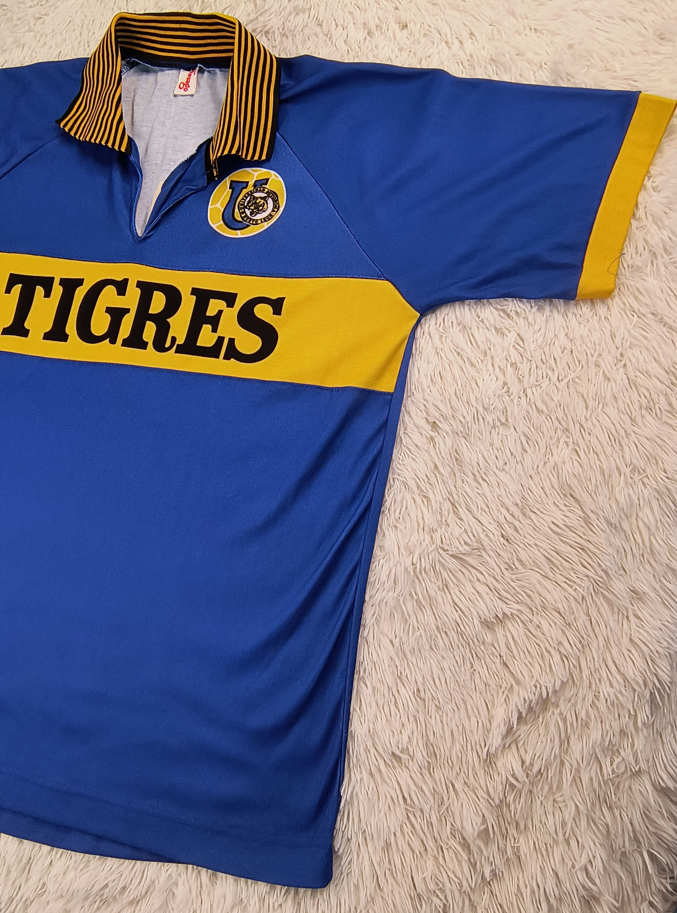Vintage Vintage Fesago Tigres UANL #7 Barbadillo 1981/82 jersey Size US L / EU 52-54 / 3 - 5 Thumbnail