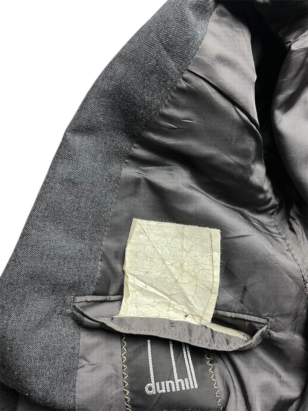 Alfred Dunhill Dunhill Wool Tailored Blazer Made in Italy Size US M / EU 48-50 / 2 - 10 Thumbnail