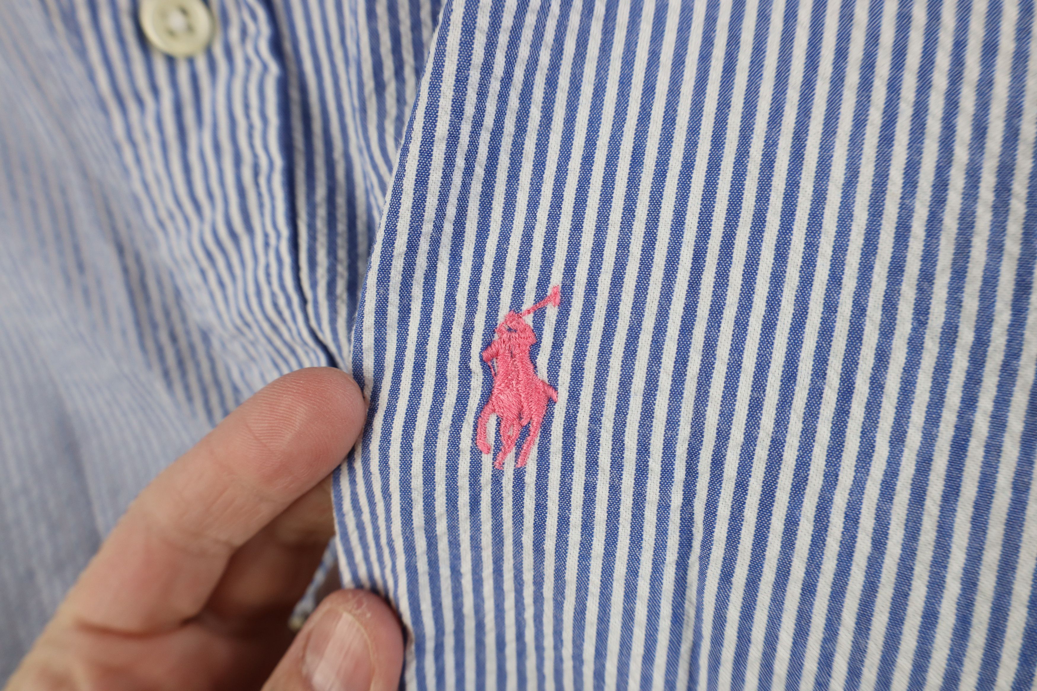 Ralph Lauren Vintage Y2K Ralph Lauren Short Sleeve Button Down Shirt Size US M / EU 48-50 / 2 - 4 Thumbnail