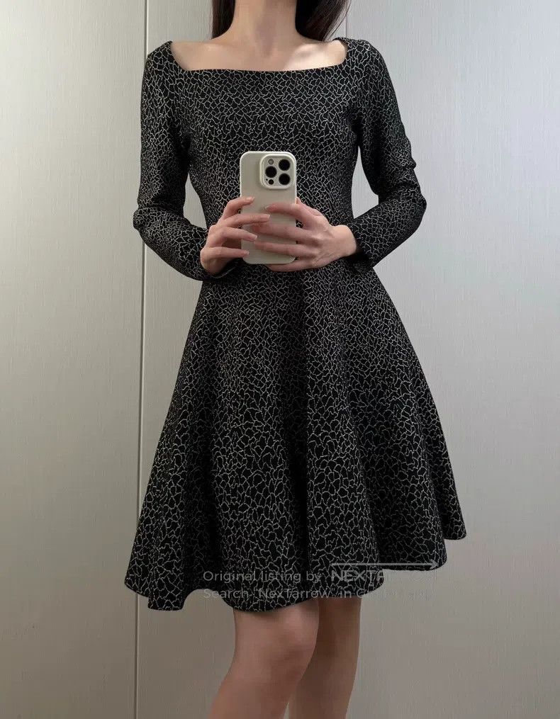 Alaia Alaia Silver wool dress Size S / US 4 / IT 40 - 5 Thumbnail