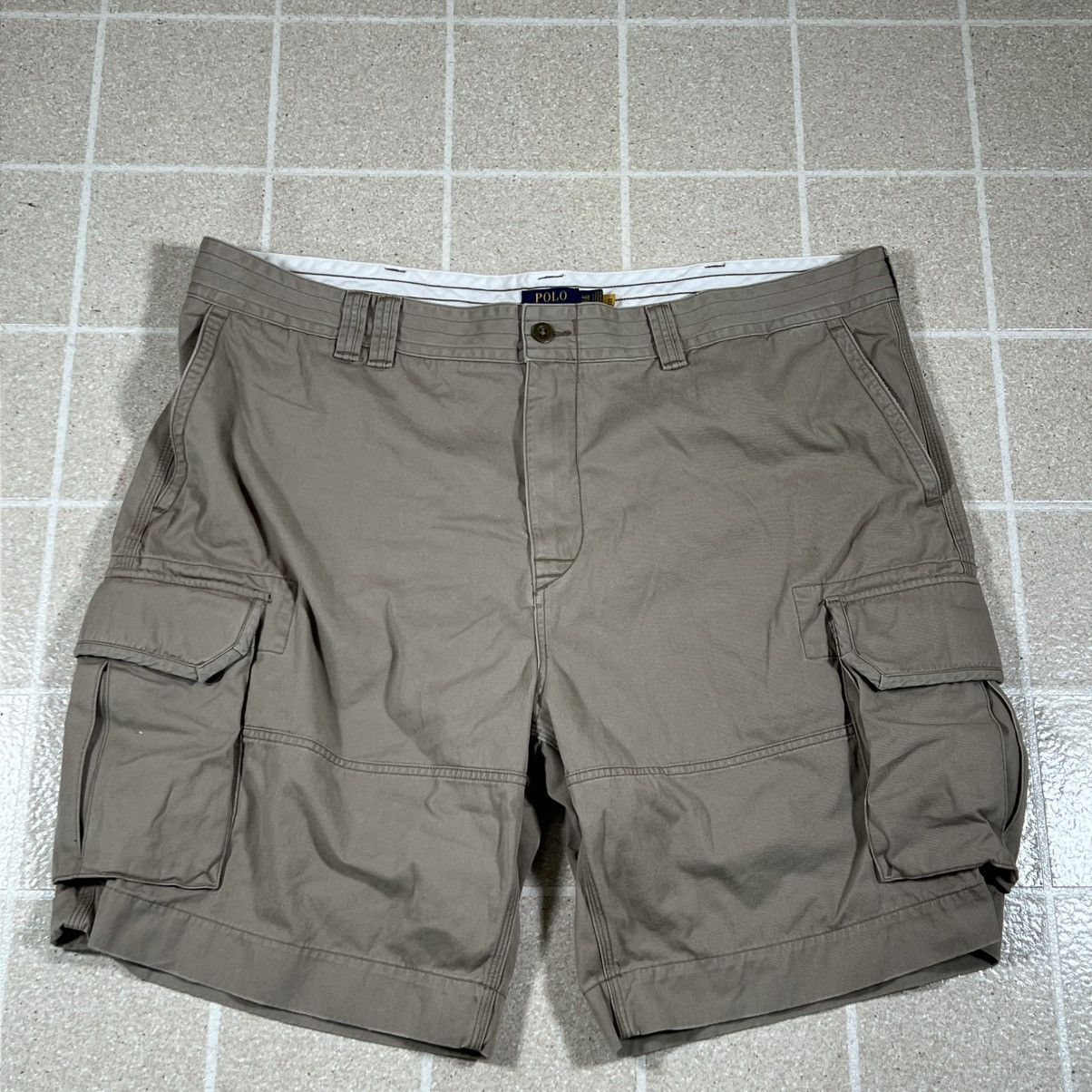 Polo Ralph Lauren POLO RALPH LAUREN Mens Cargo Shorts Beige 46B Military Size US 44 / EU 60 - 1 Thumbnail