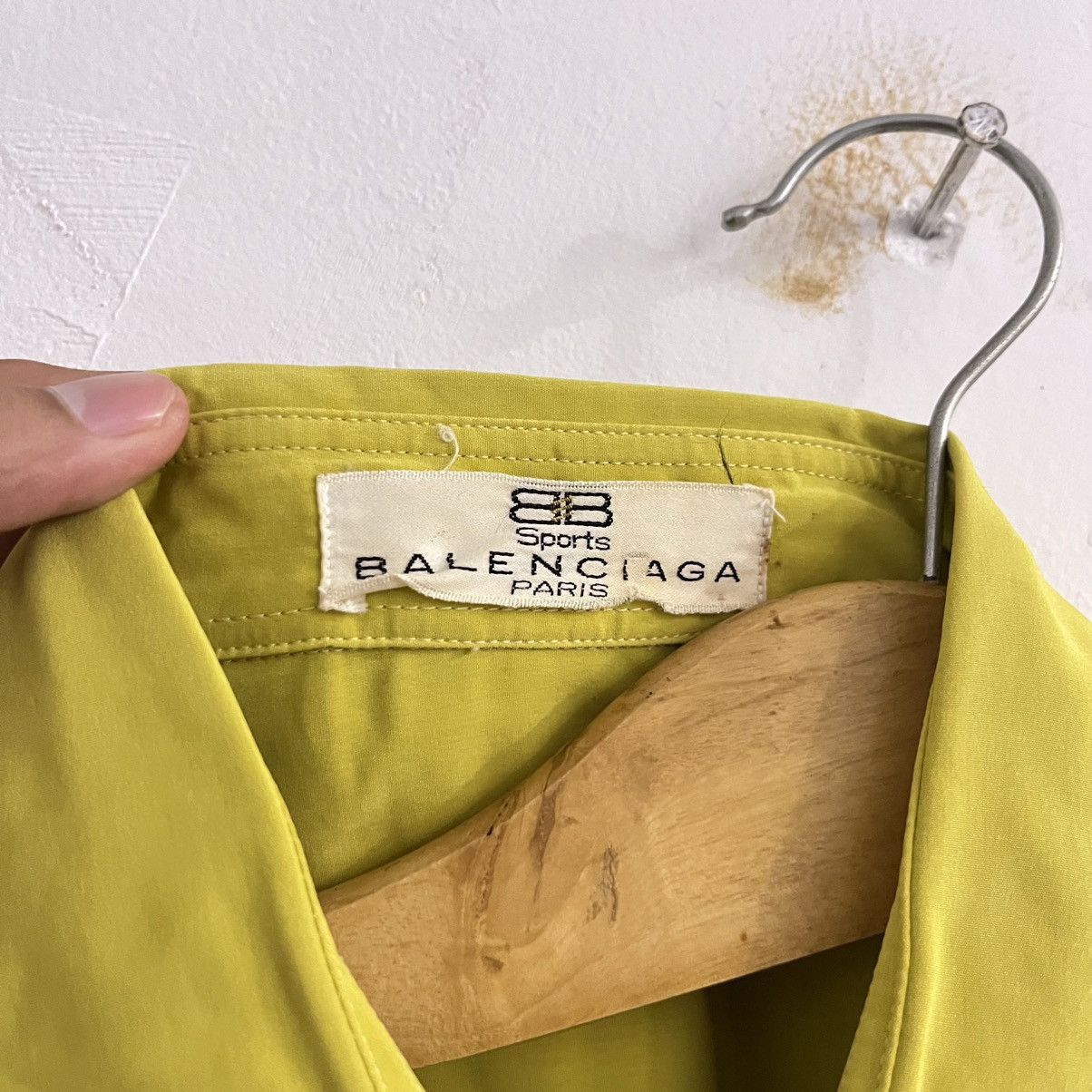 Balenciaga Balenciaga Embroidered Accent Pocket Button Up Shirt Size US M / EU 48-50 / 2 - 4 Thumbnail