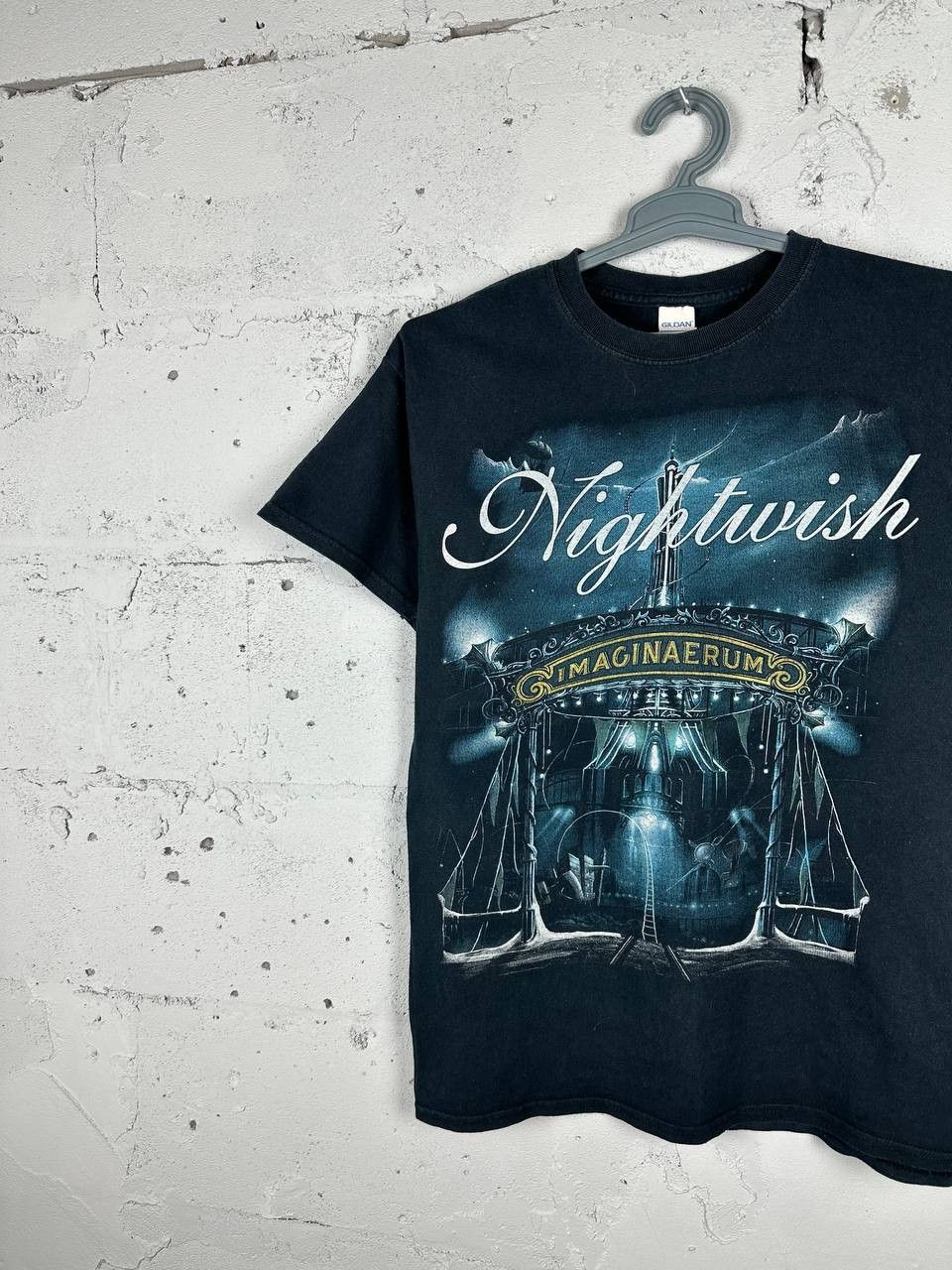 Band Tees × Vintage Vintage Nightwish Imaginaerum Graphic T Shirt Tee Y2K Size US M / EU 48-50 / 2 - 2 Thumbnail