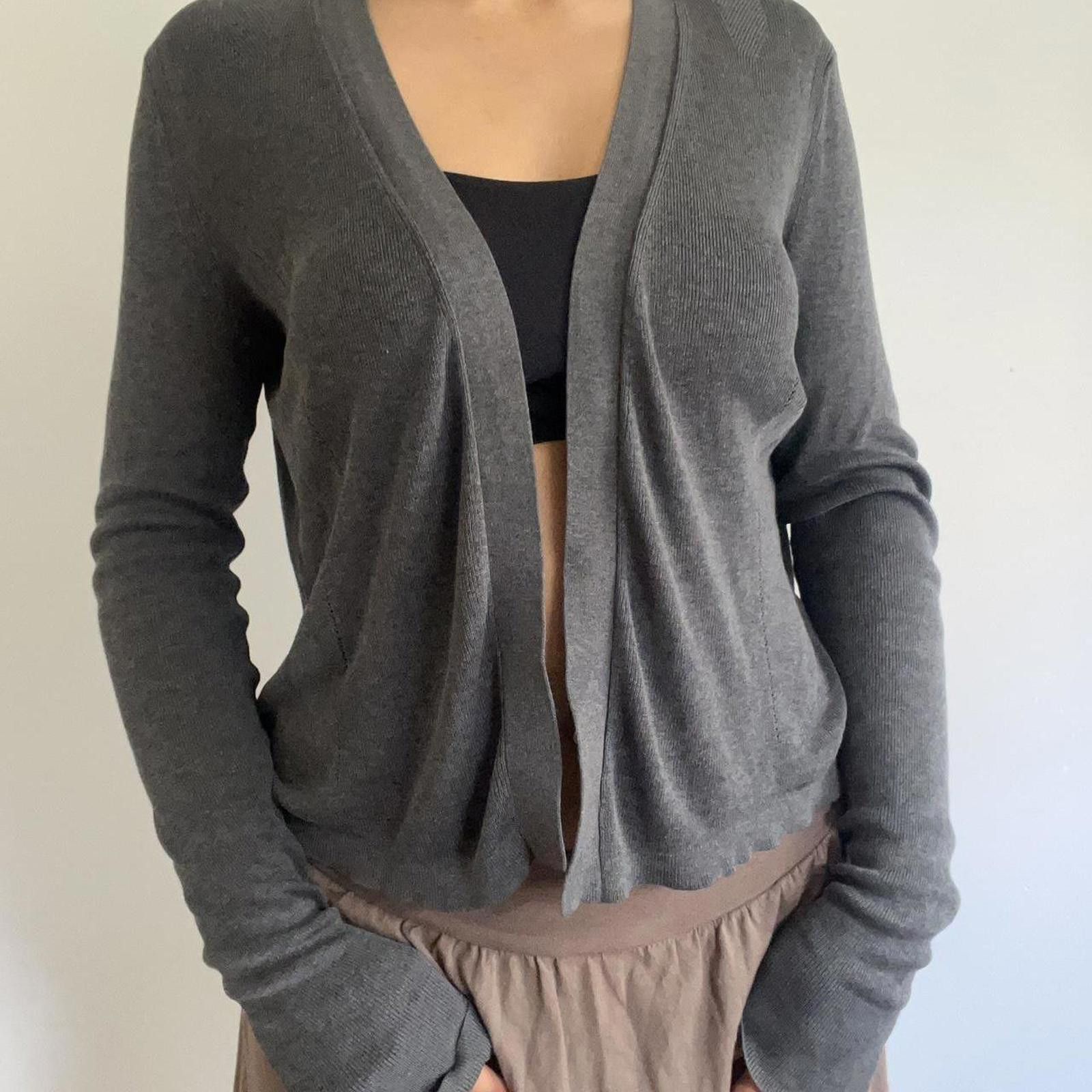 Banana Republic Grey cardigan with #greycardigan Size S / US 4 / IT 40 - 1 Thumbnail