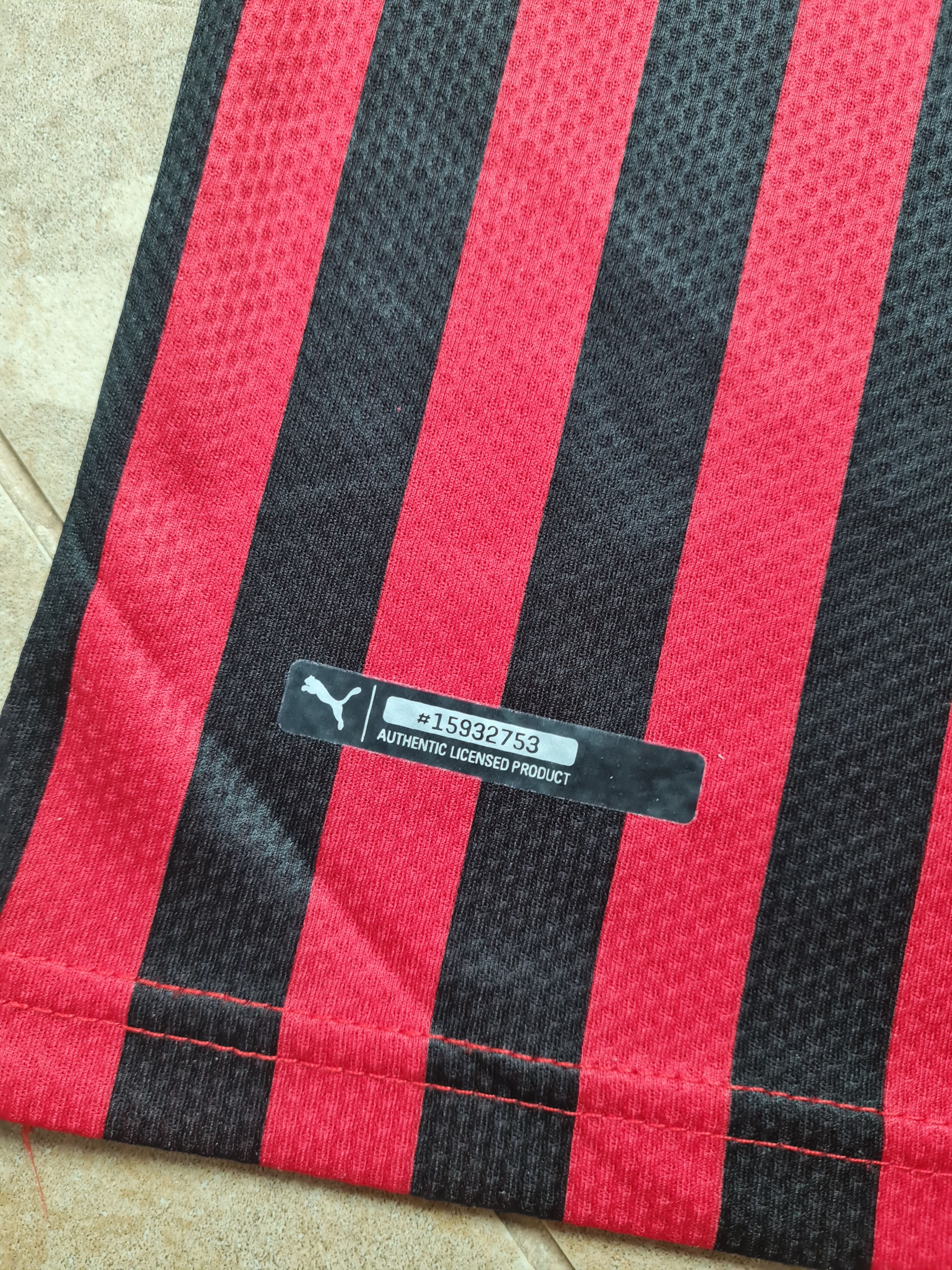 Puma MILAN 2019-2020 HOME FOOTBALL SHIRT PUMA 754419-06 Size US XL / EU 56 / 4 - 18 Thumbnail