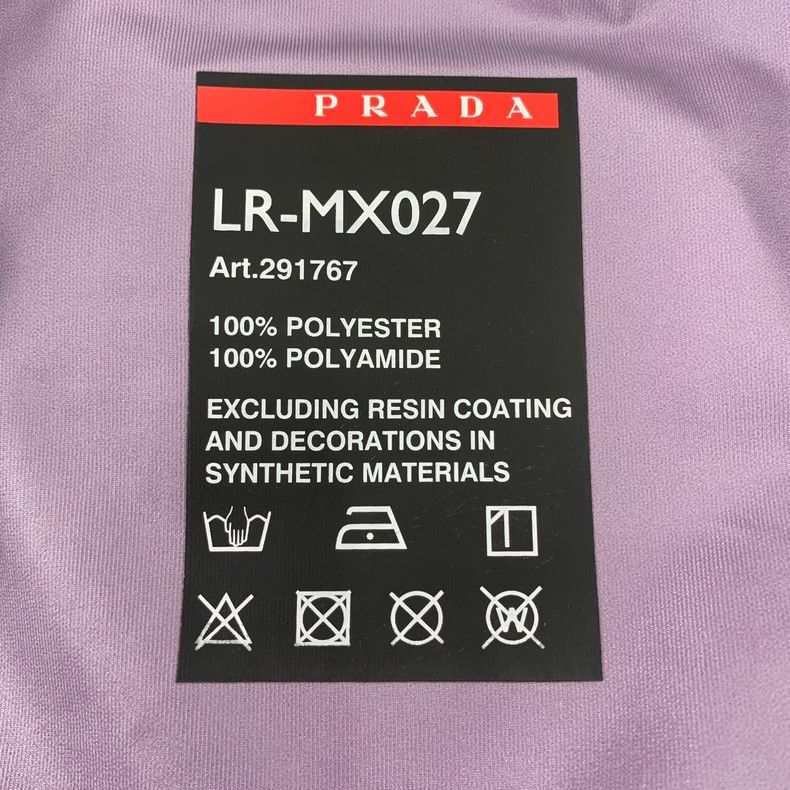 Prada Prada Purple logo letter hooded jacket 2501-Nextarrow Size US L / EU 52-54 / 3 - 5 Thumbnail