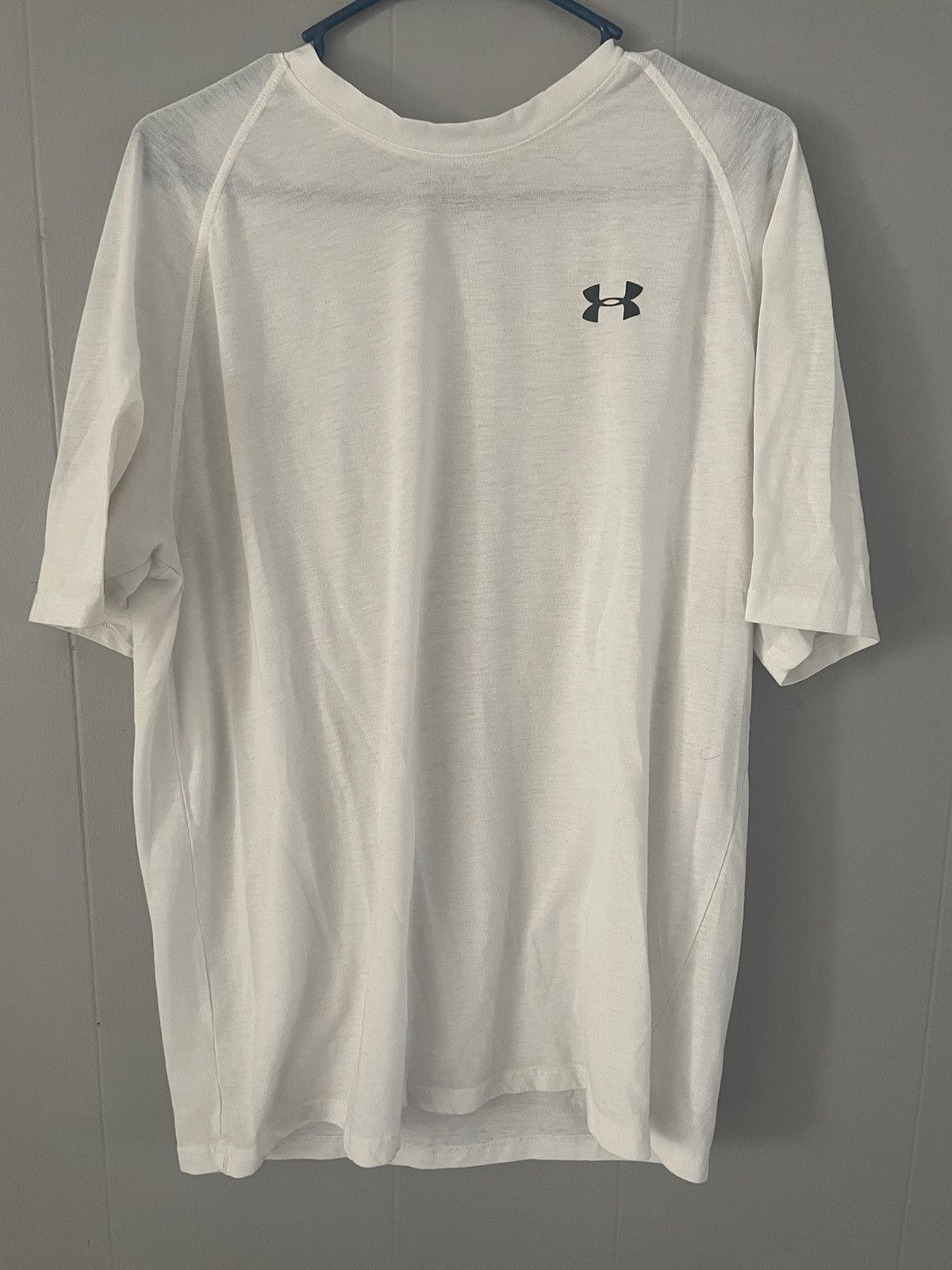 Under Armour White UA Shirt Size US L / EU 52-54 / 3 - 1 Thumbnail