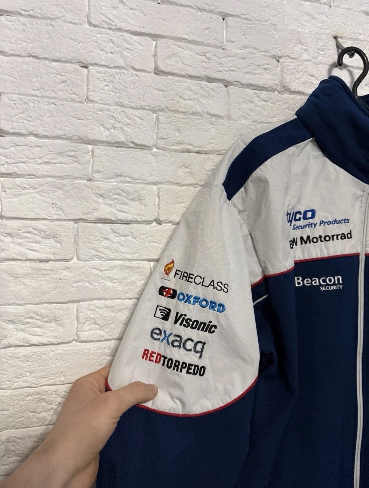 BMW BMW Motorroad Official Racing Shell Hooded Jacket Full Zip Size US XL / EU 56 / 4 - 4 Thumbnail