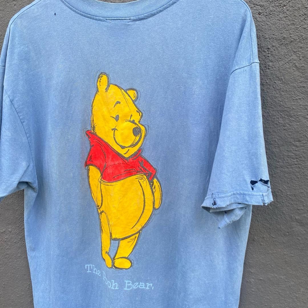 Disney Thrashed faded distressed the pooh bear movie tee Size US L / EU 52-54 / 3 - 4 Thumbnail