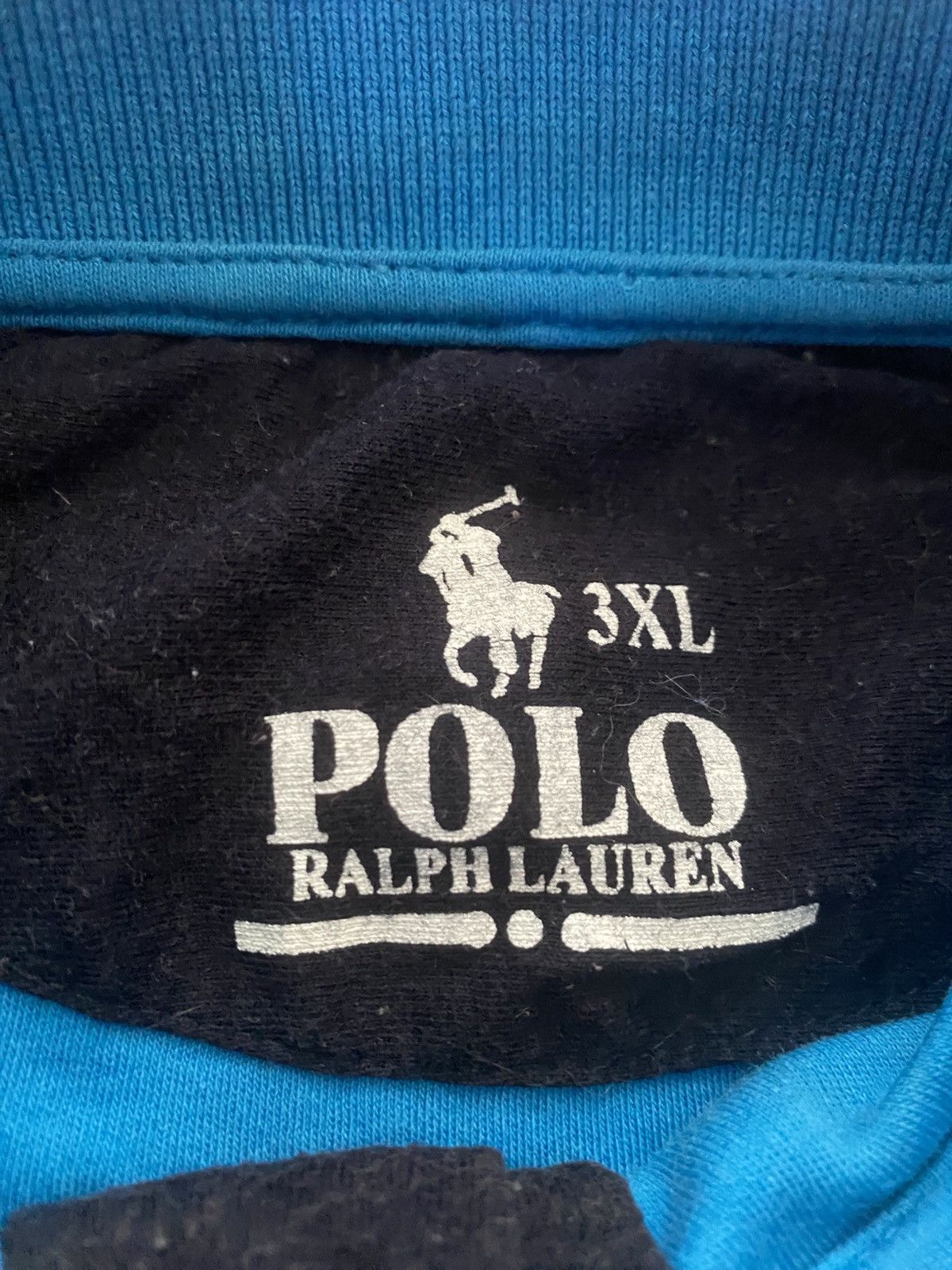 Polo Ralph Lauren × Vintage Vintage blue ralph lauren tshirt Size US L / EU 52-54 / 3 - 2 Thumbnail