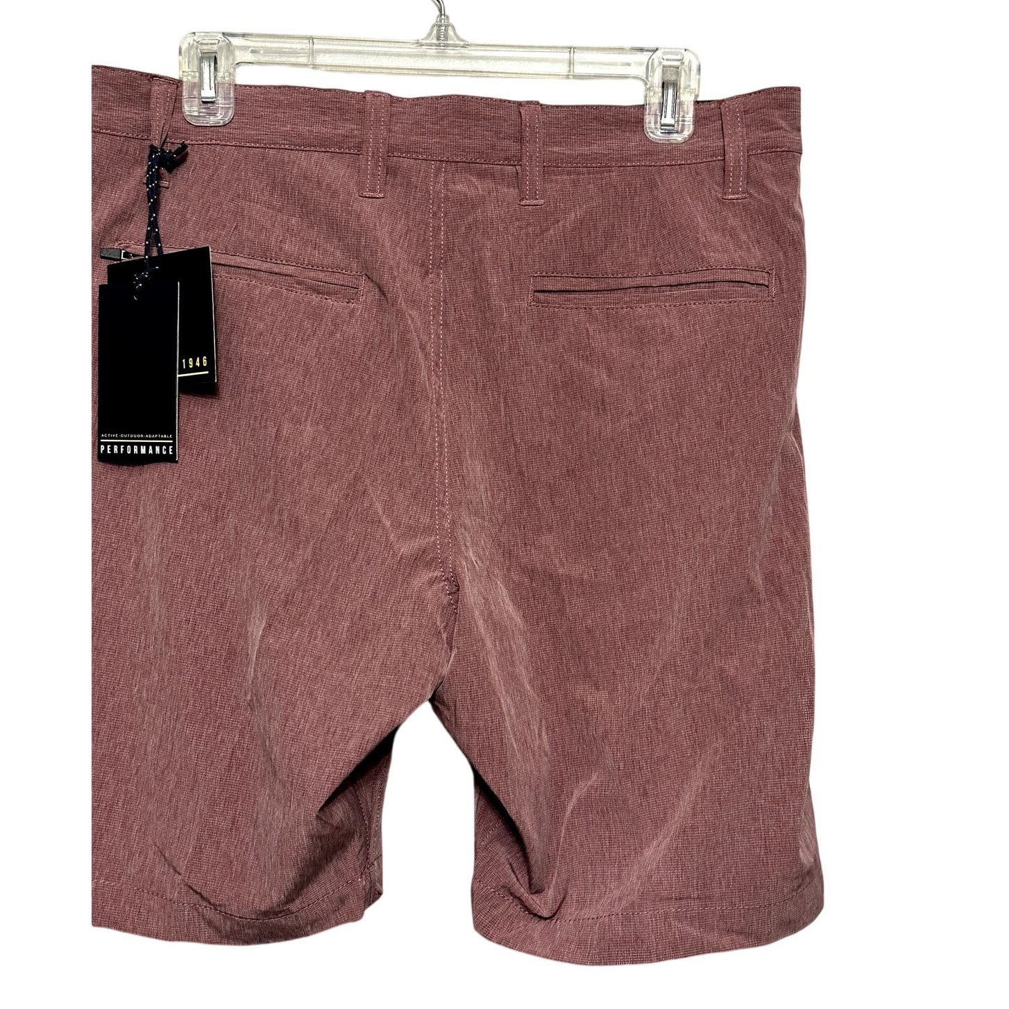 Other VTG 1946 Micro Graph Hybrid Short Red Purple Men's 33 NWT Size US 33 - 7 Thumbnail